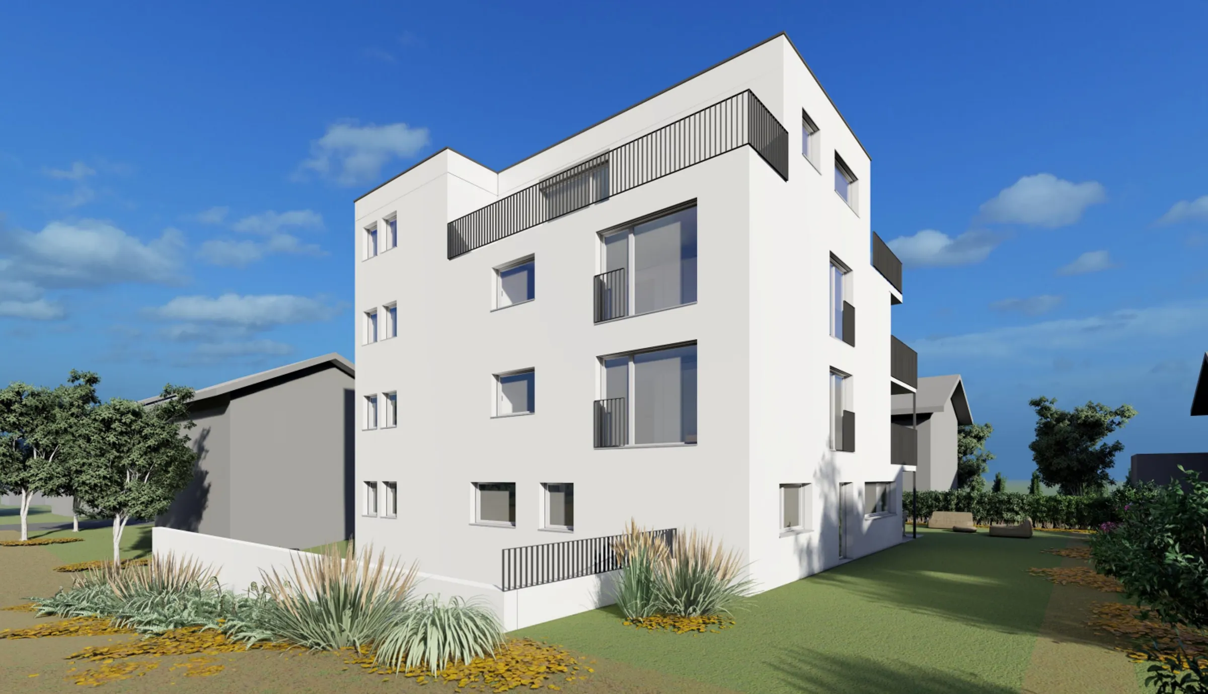 Bauland mit bewilligtem MFH-Projekt in Wiesendangen kaufen - 7