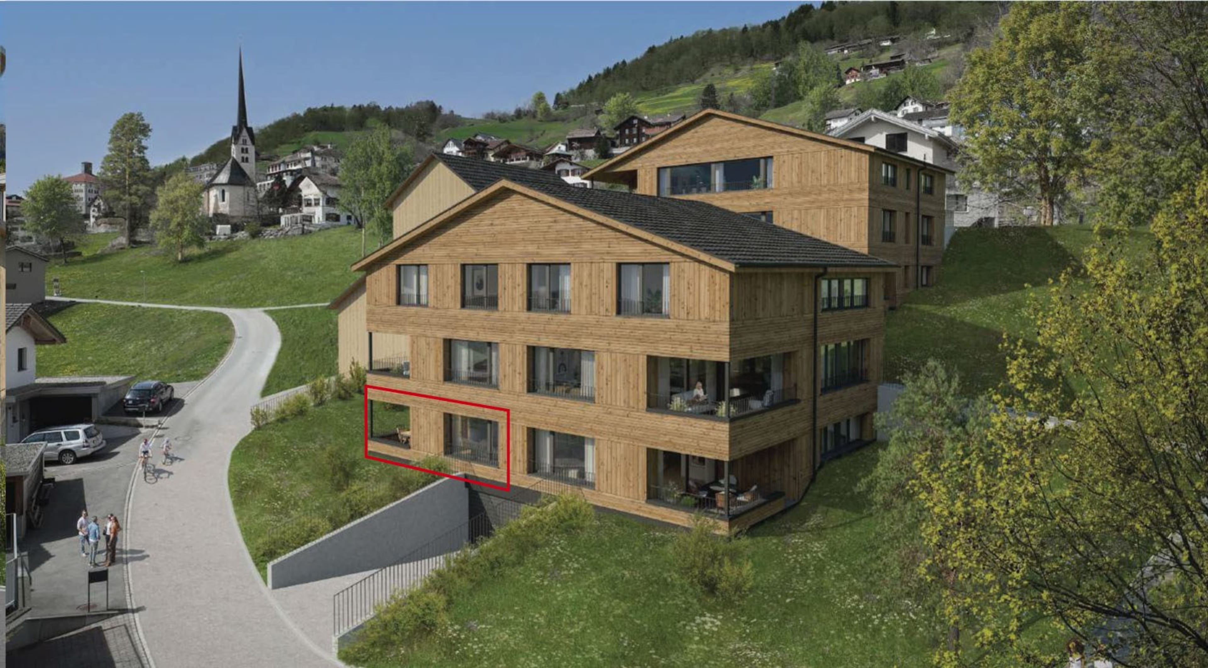 NEUBAU 3½-Zimmer-Neubauwohnung mit Garten im Projekt PRADA, Seewis - 6