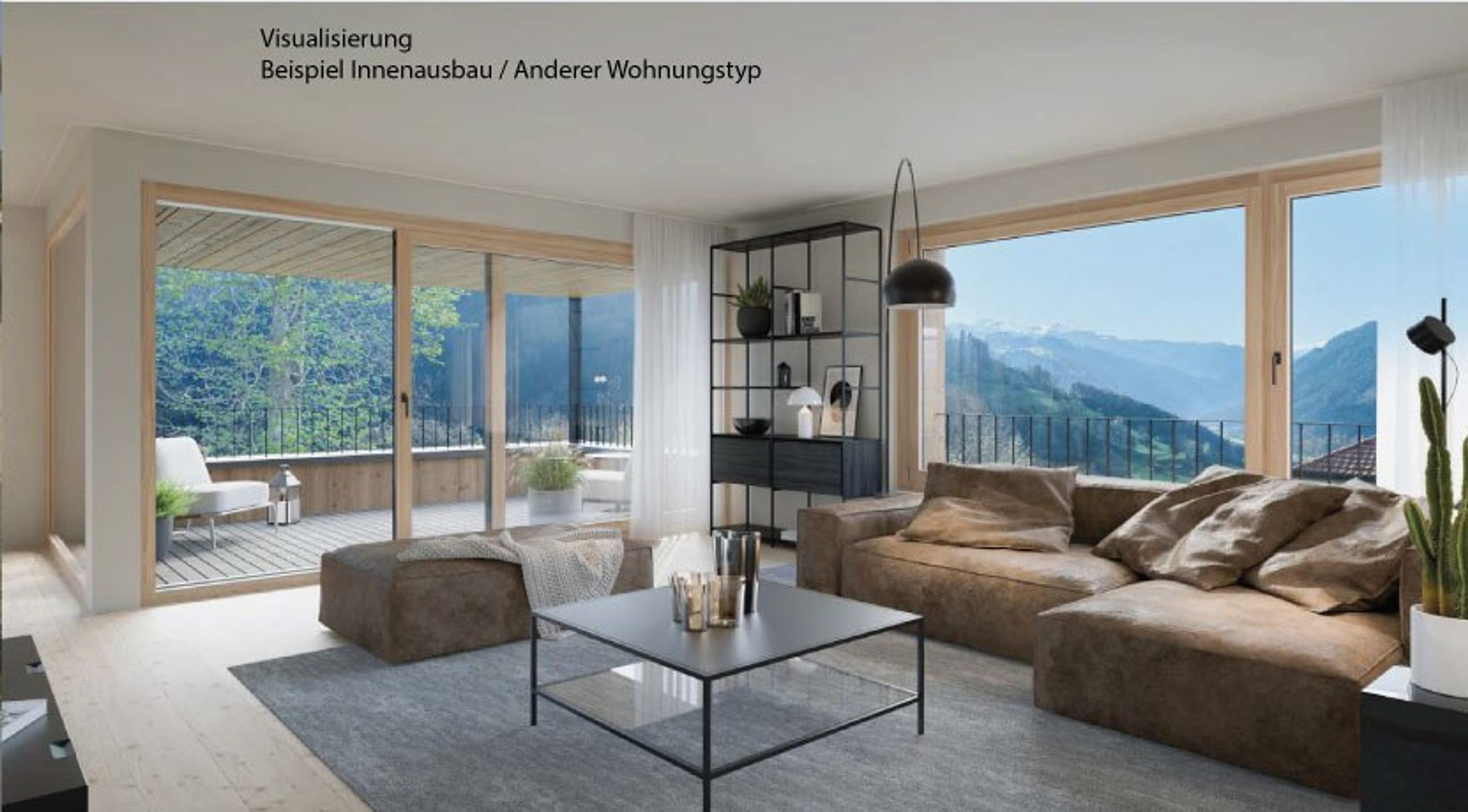 NEUBAU 3½-Zimmer-Neubauwohnung mit Garten im Projekt PRADA, Seewis - 3