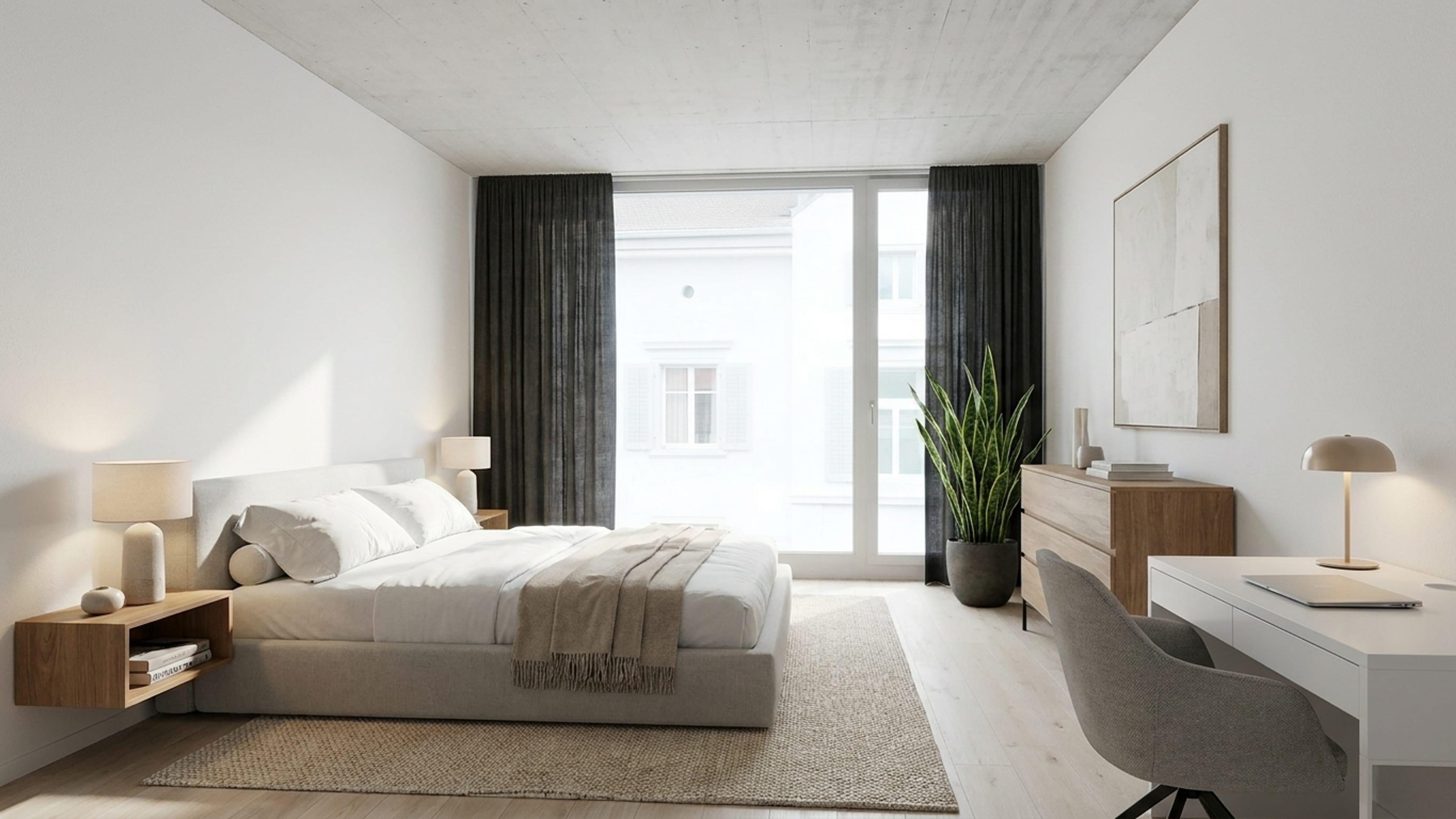 3.5-Zimmer mit Loggia und Bergsicht in Mels mieten - 6