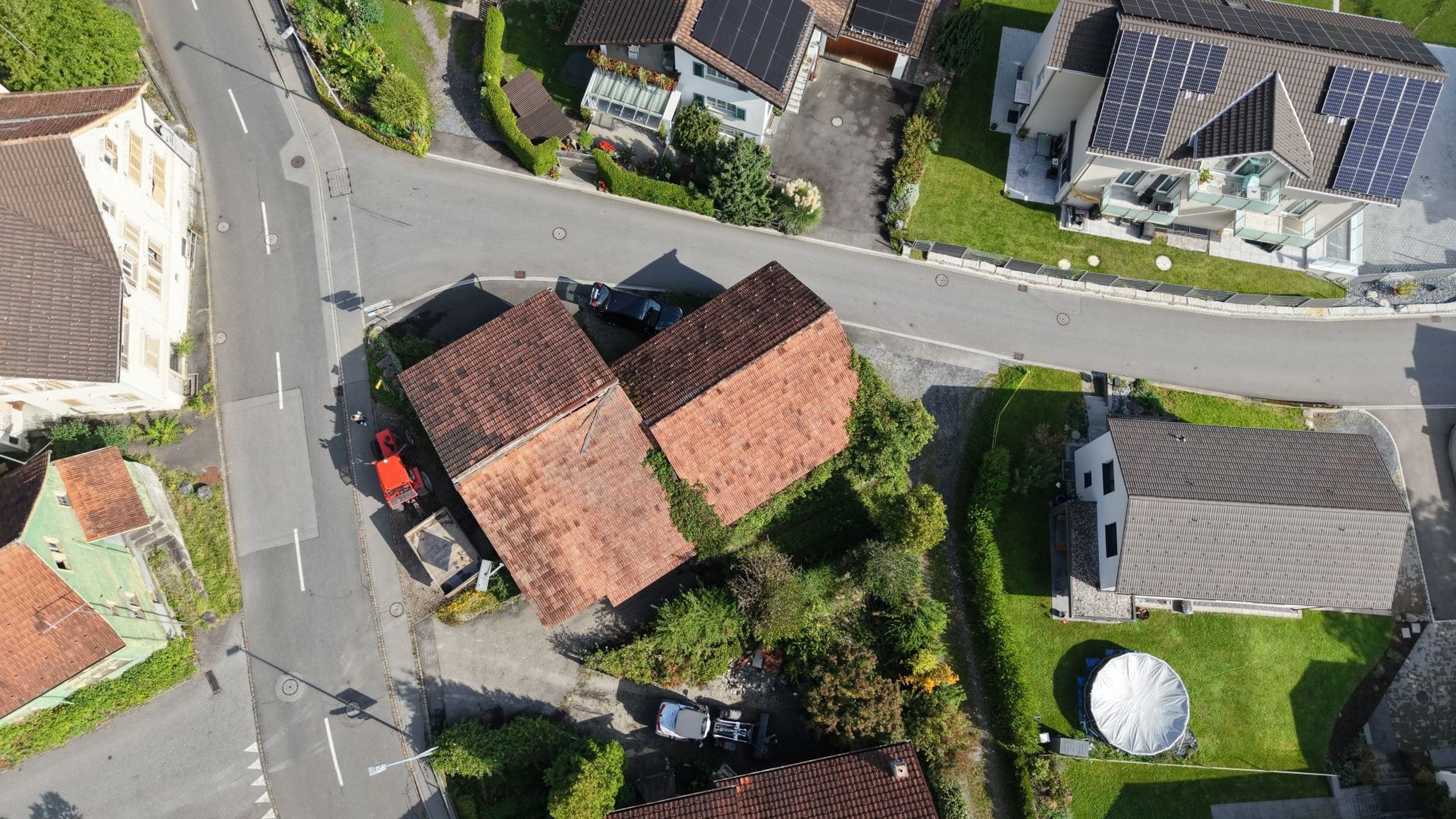 *Projektstudie vorhanden* Attraktives Bauland in der Kernzone von Wangs - 3