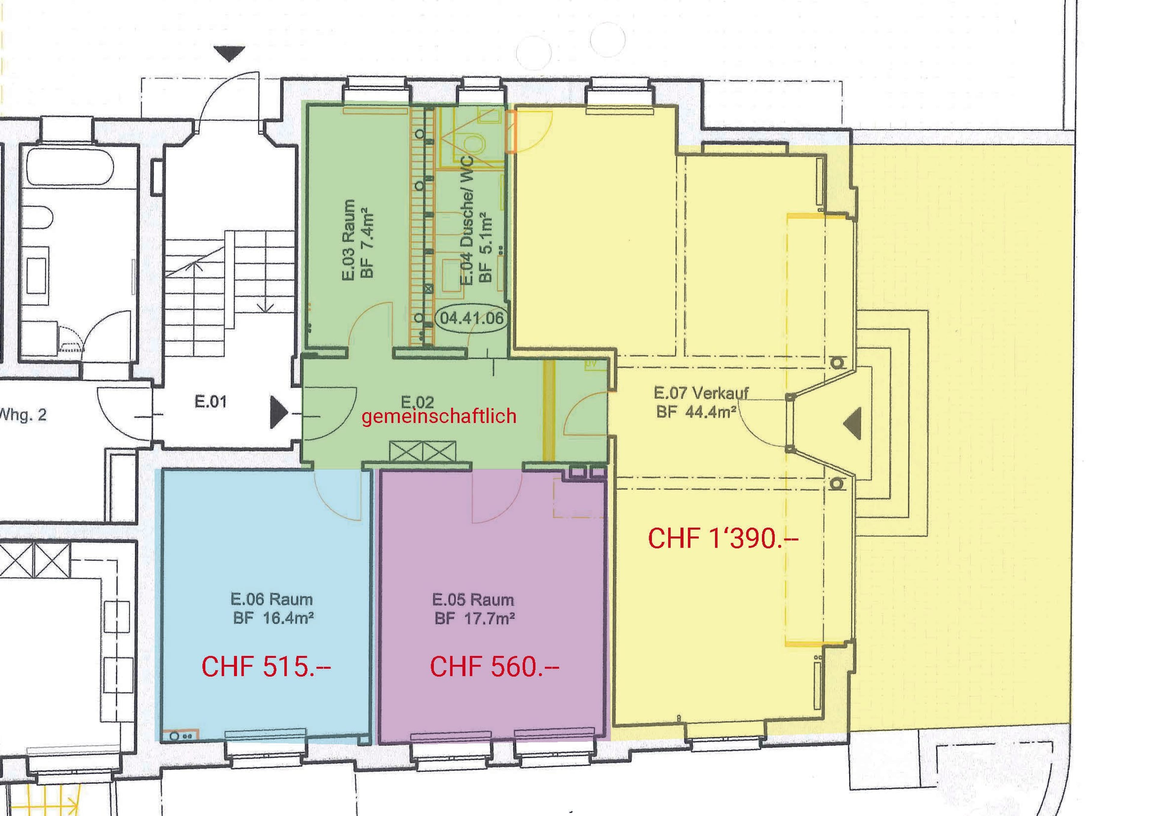 Gewerberaum an zentraler Lage zu vermieten - 16.5m² - 3