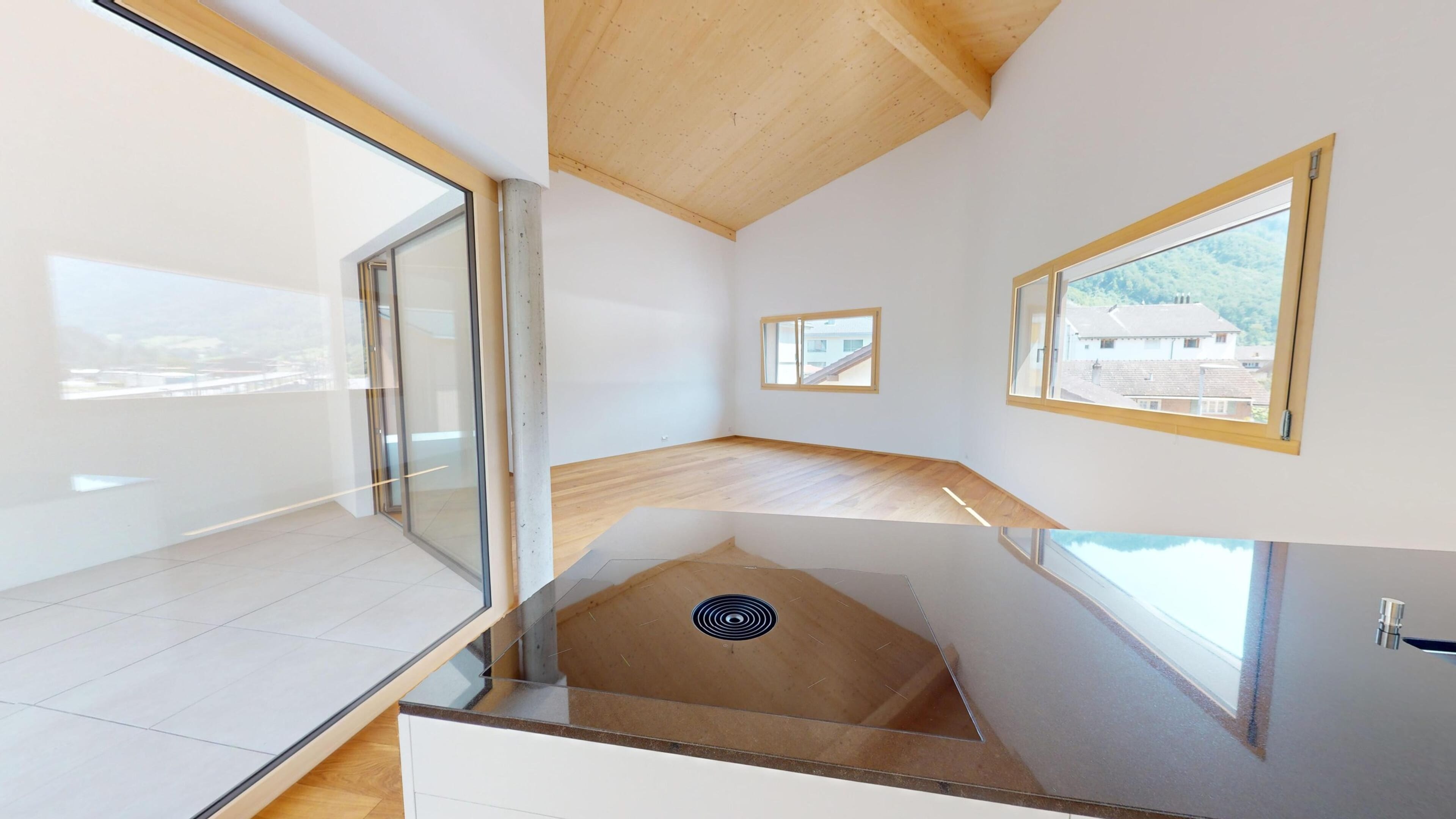 Neue 4.5-Zimmer-Attikawohnung in Schiers mieten - 4