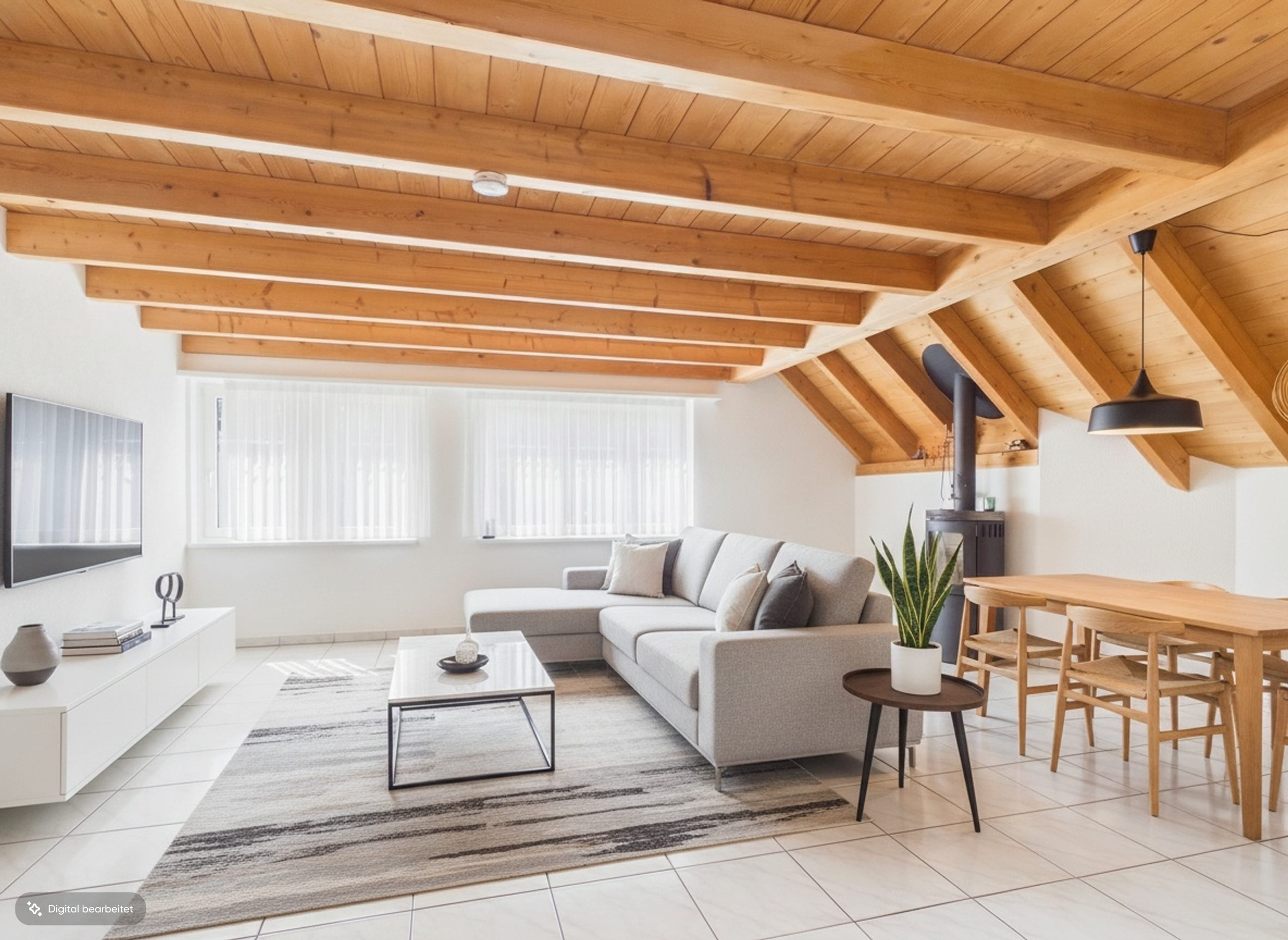 Helle 4.5-Zi.-Maisonette mit Balkon und Weitsicht in Zeglingen kaufen