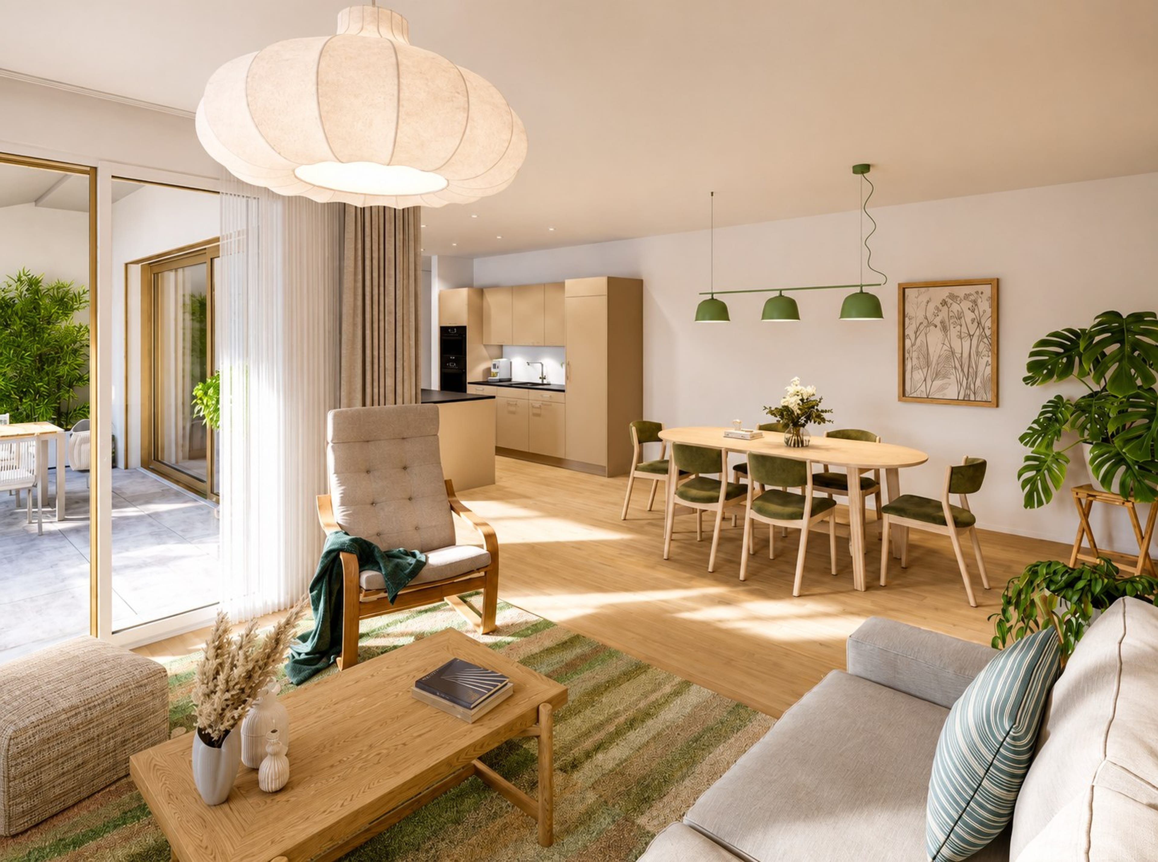 4.5-Zimmer-Maisonette mit Galerie und Balkon - 2