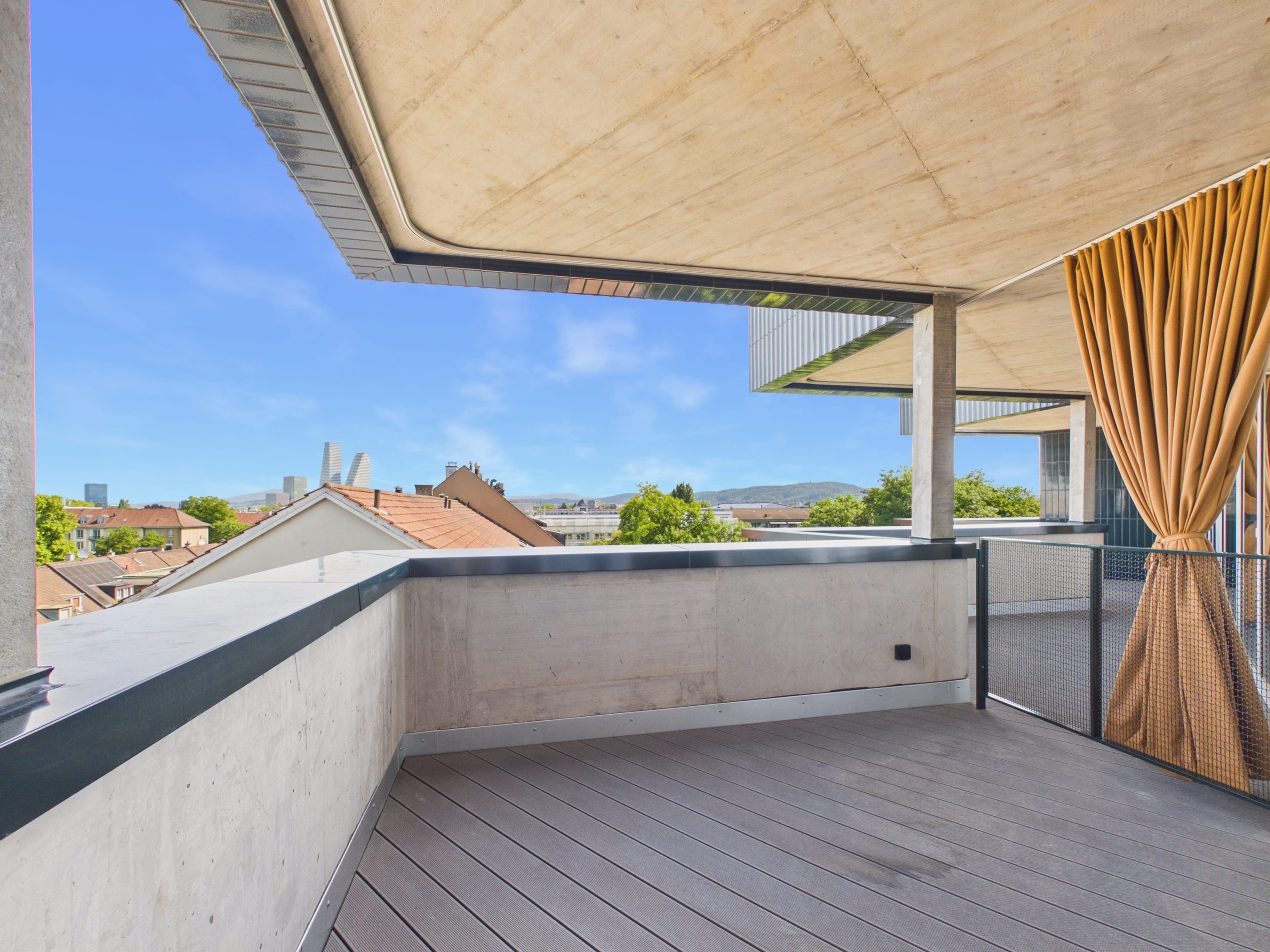2-Zimmer mit Balkon und Stadtblick in Basel mieten