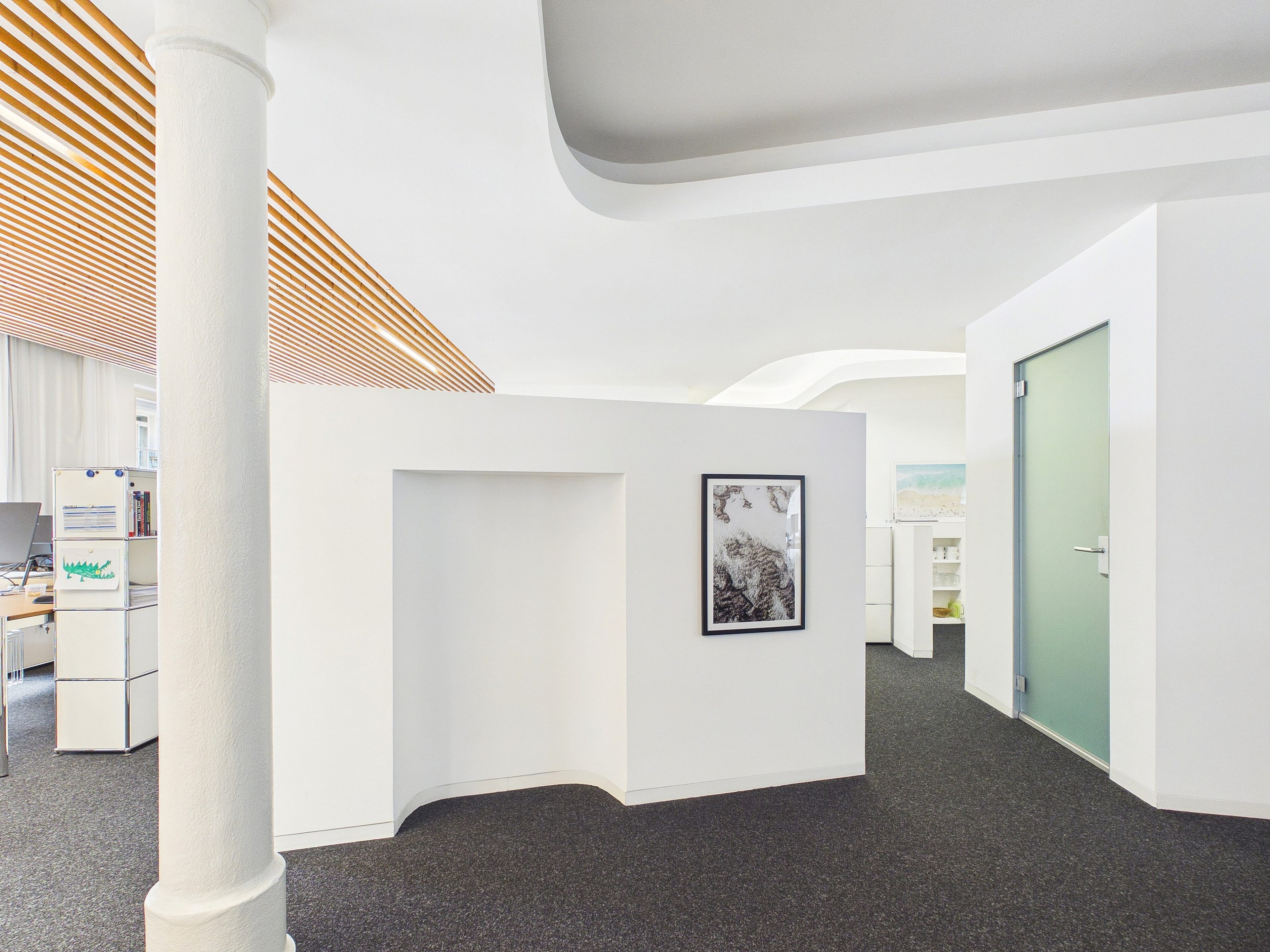 Helle Bürofläche im 1. OG in Zürich mieten - 100 m², Altbau