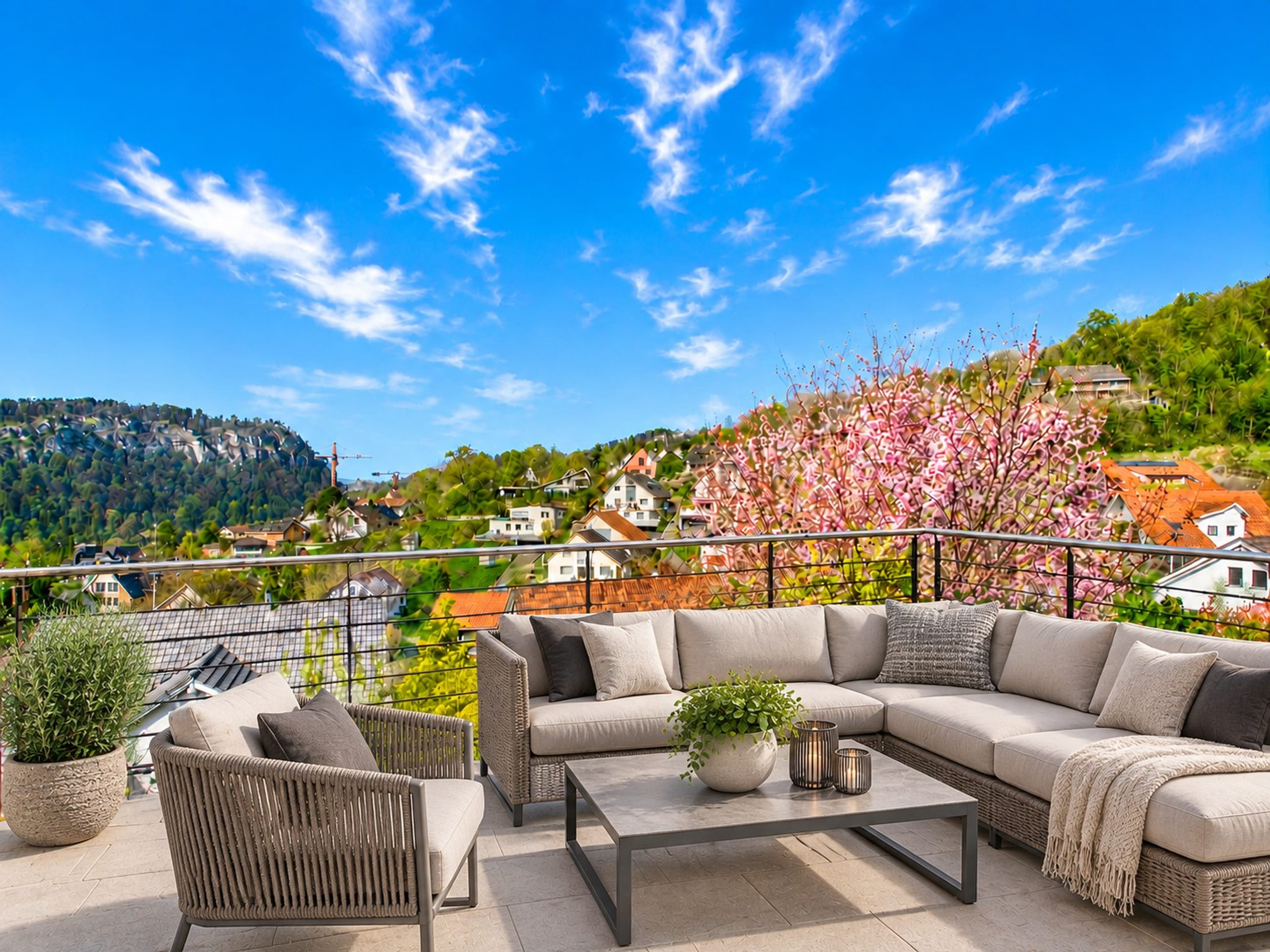Offenes Wohnen mit Weitblick und unverbaubarer Aussicht - 5