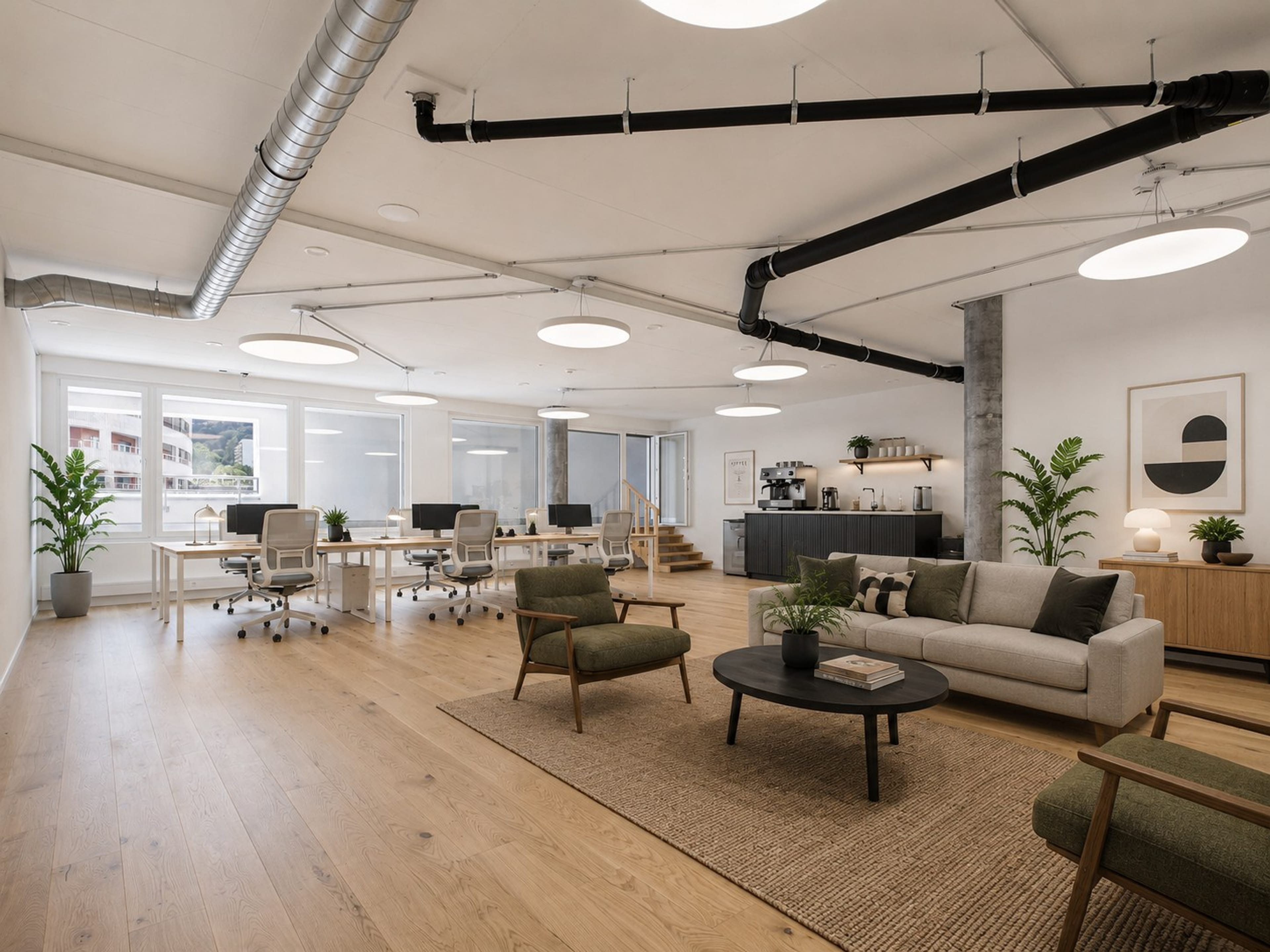 Moderne Bürofläche 105 m² im 1. OG in Spreitenbach mieten