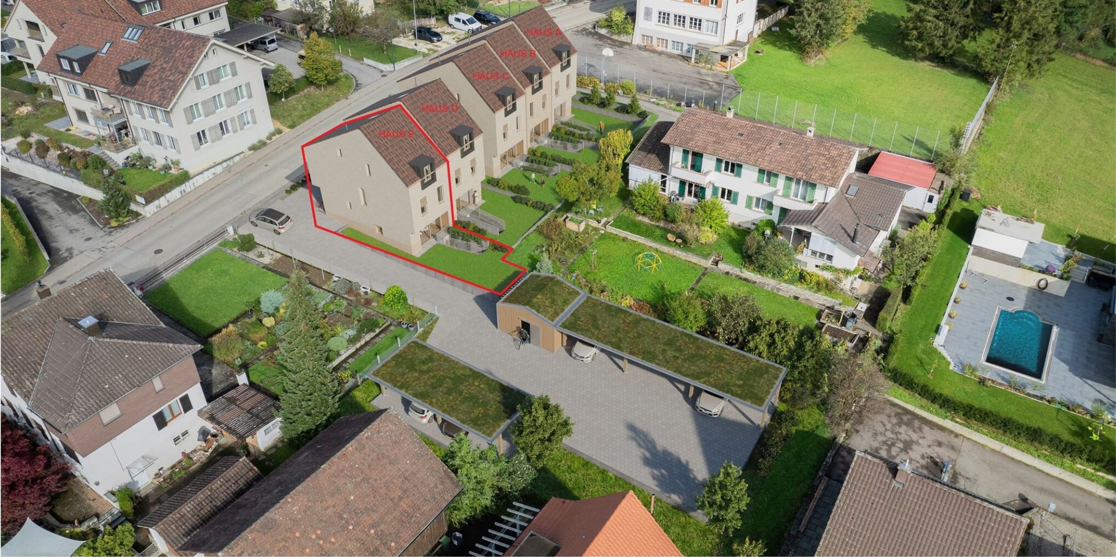 5-Zimmer-Reihenhaus mit Garten in Känerkinden kaufen