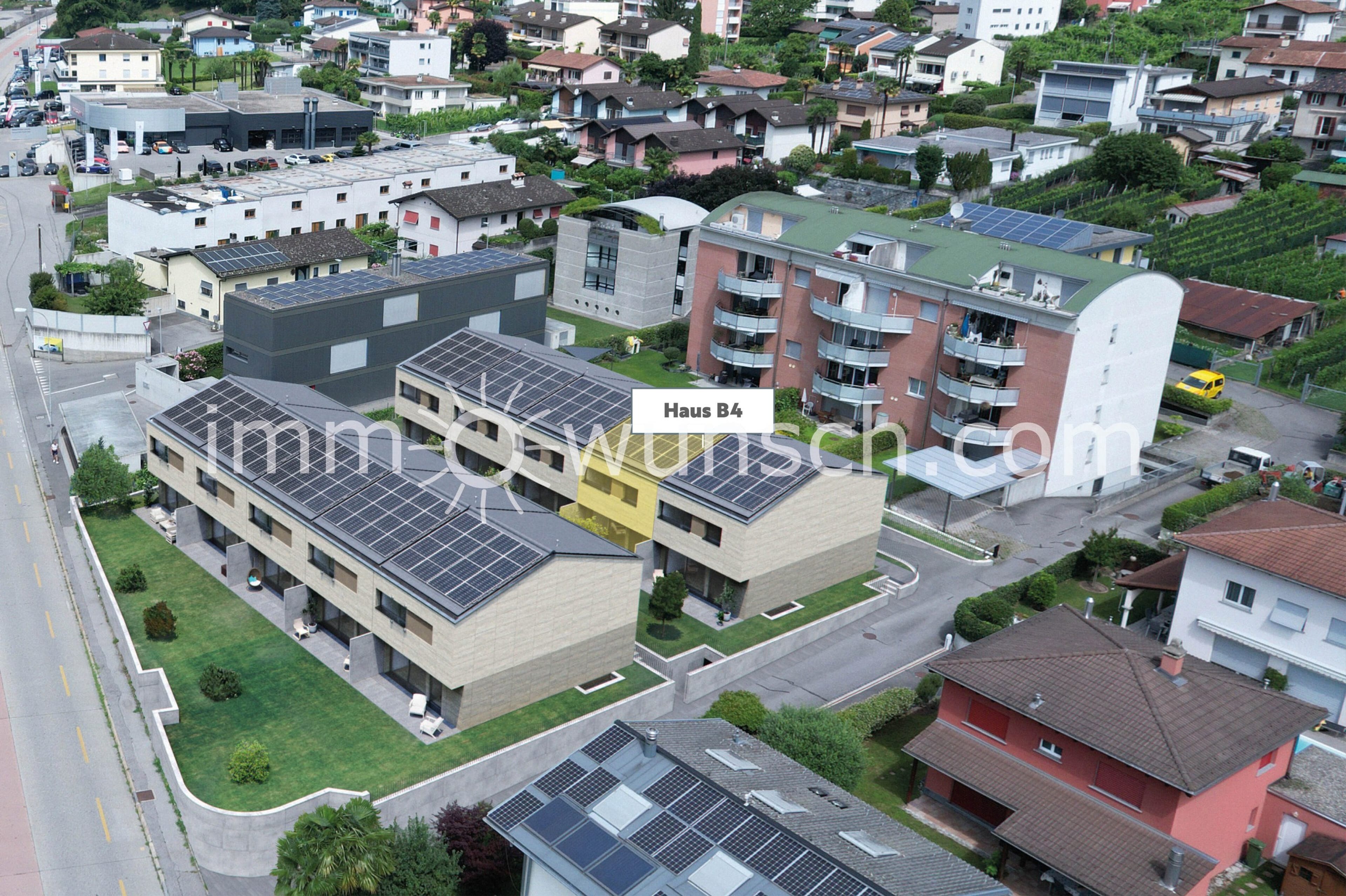 Modernes 4 ½ Zimmer-Neubau in Gordola: Haus B4 inkl. 2 Parkplätze - 5