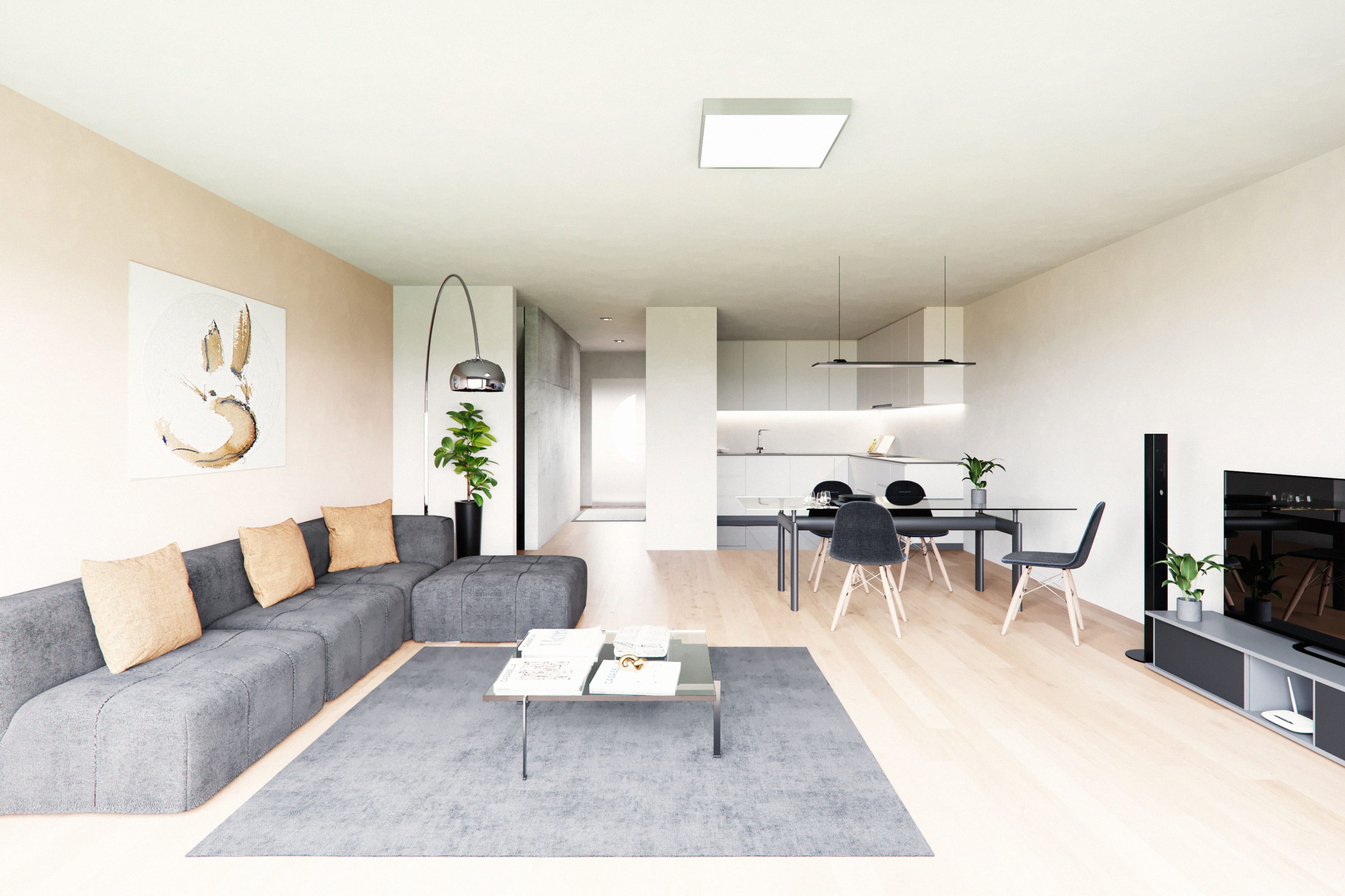 Modernes 4 ½ Zimmer-Neubau in Gordola: Haus B4 inkl. 2 Parkplätze - 1