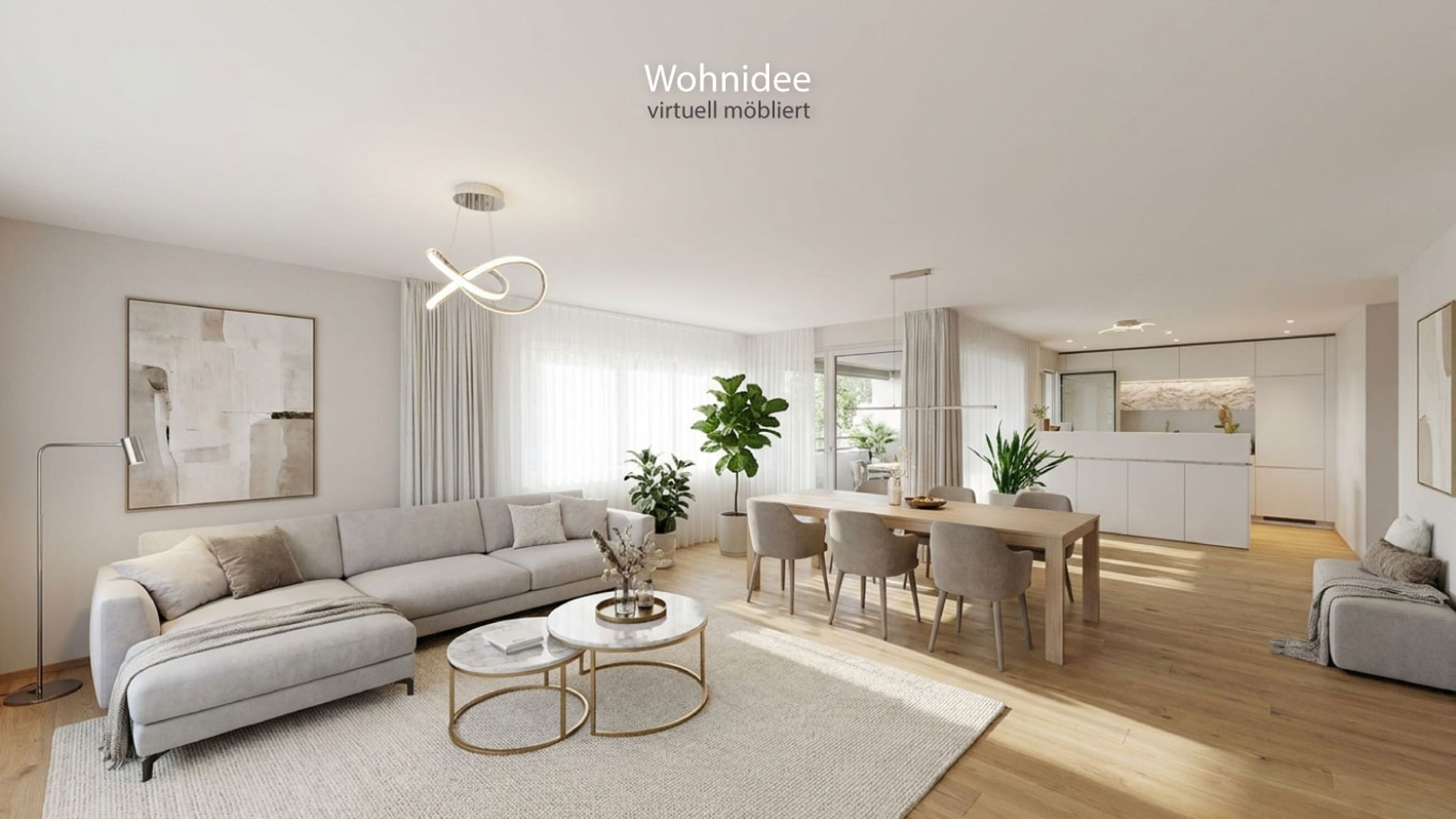 Helle 4.5-Zimmer-Wohnung mit Loggia in Mels kaufen - 2