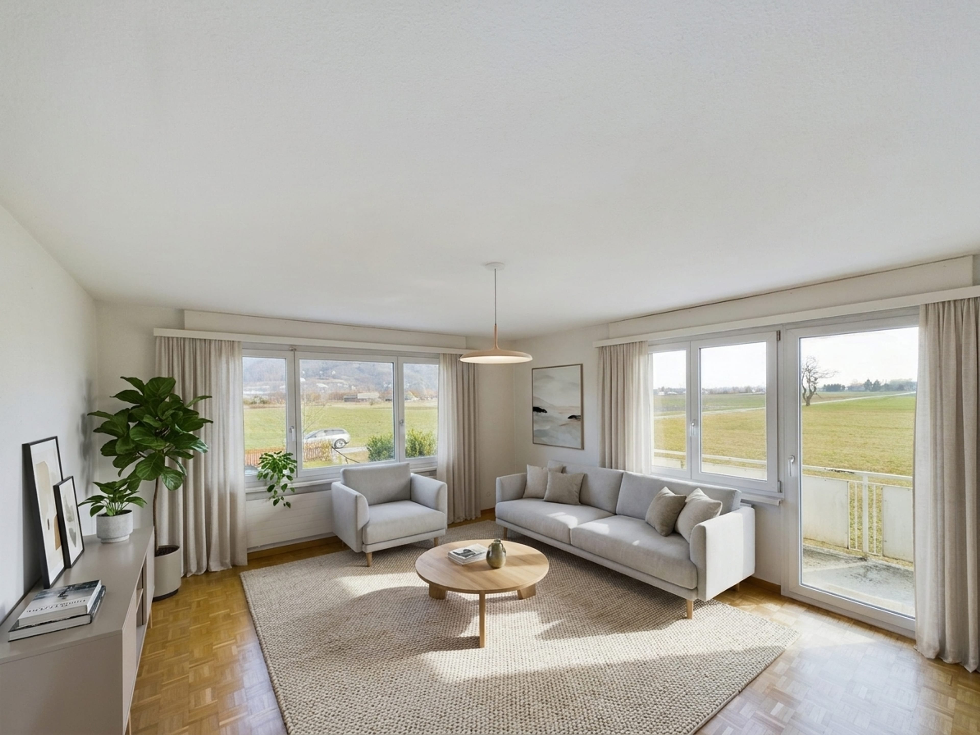 Idyllisches 5,5-Zimmer-Einfamilienhaus mit Panoramablick und grossem Garten - Bild 2