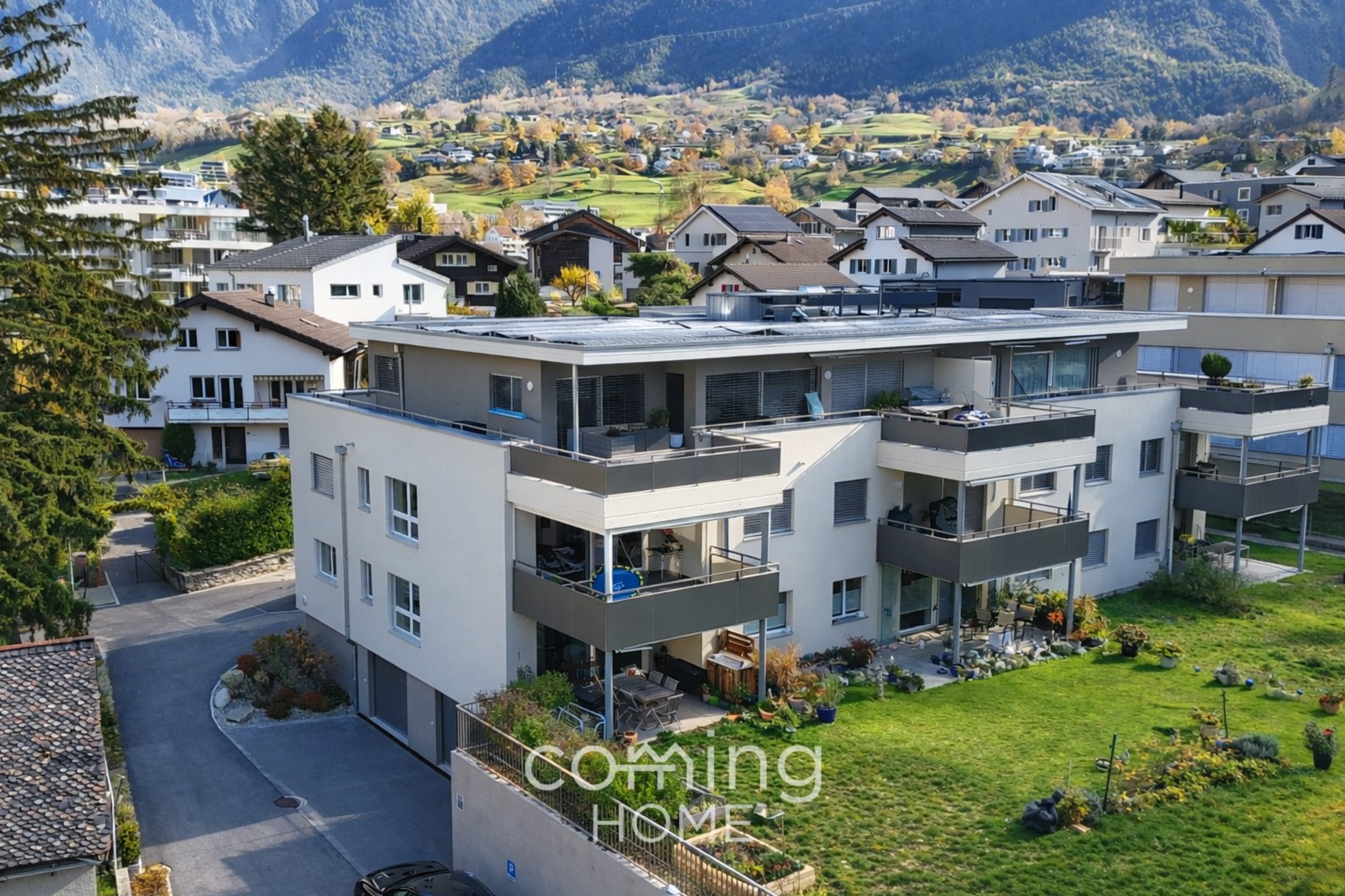 4.5-Zi.-Penthouse mit 117 m² Terrasse in Brig-Glis kaufen
