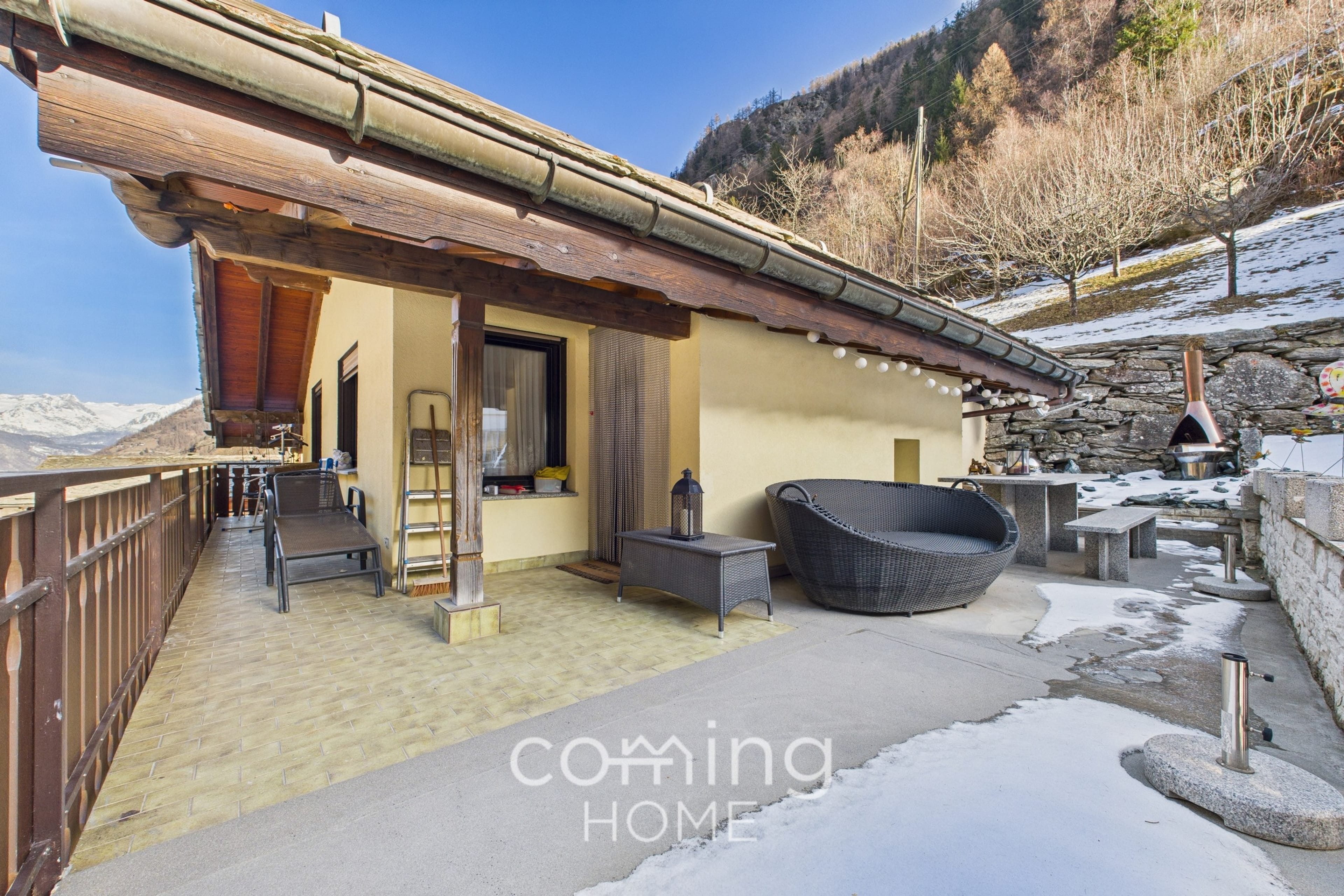 3-Zimmer-Chalet mit Bergsicht und Terrasse in Eisten kaufen