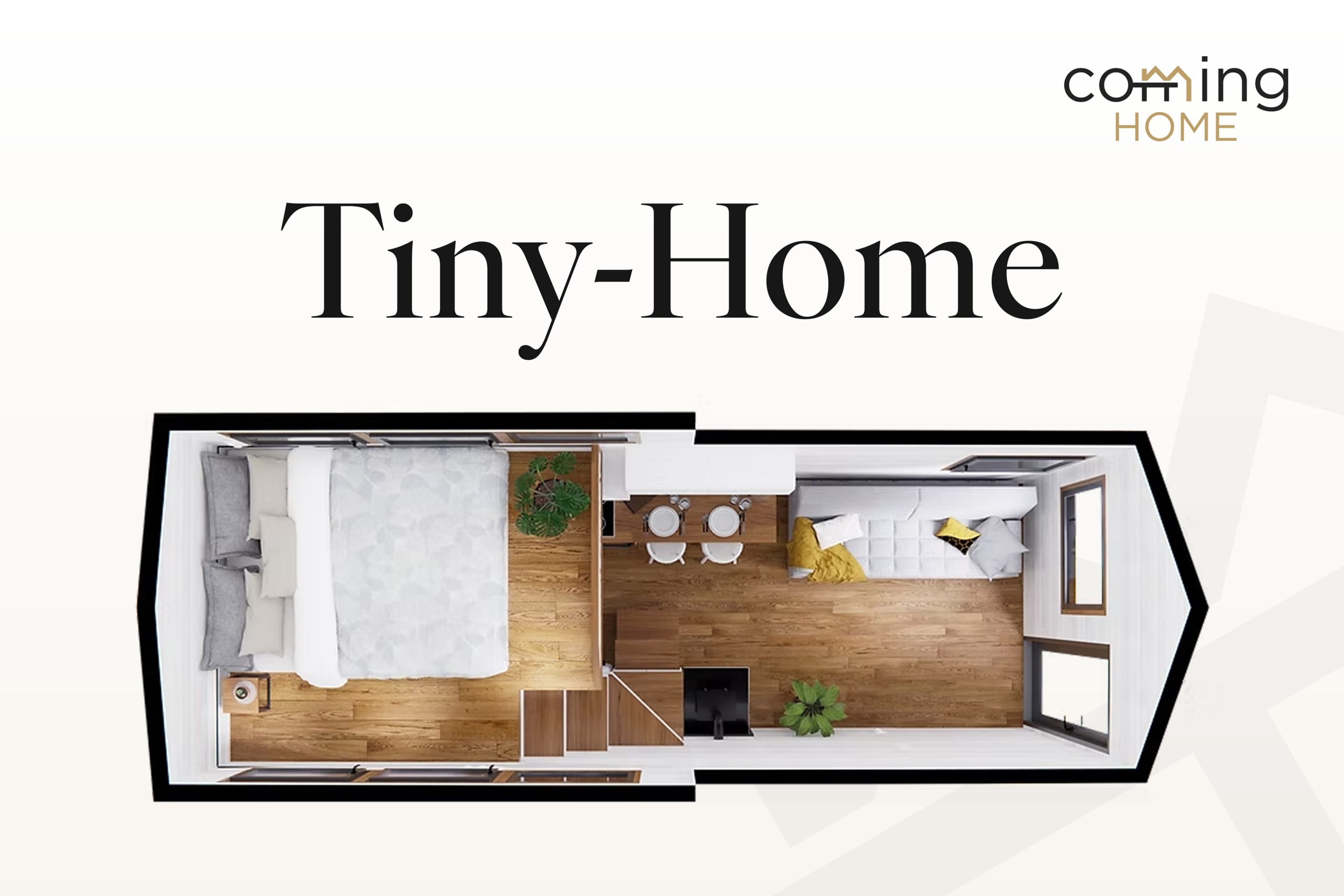 1.5-Zimmer Tiny-Home in Brig - neuwertig und sofort verfügbar