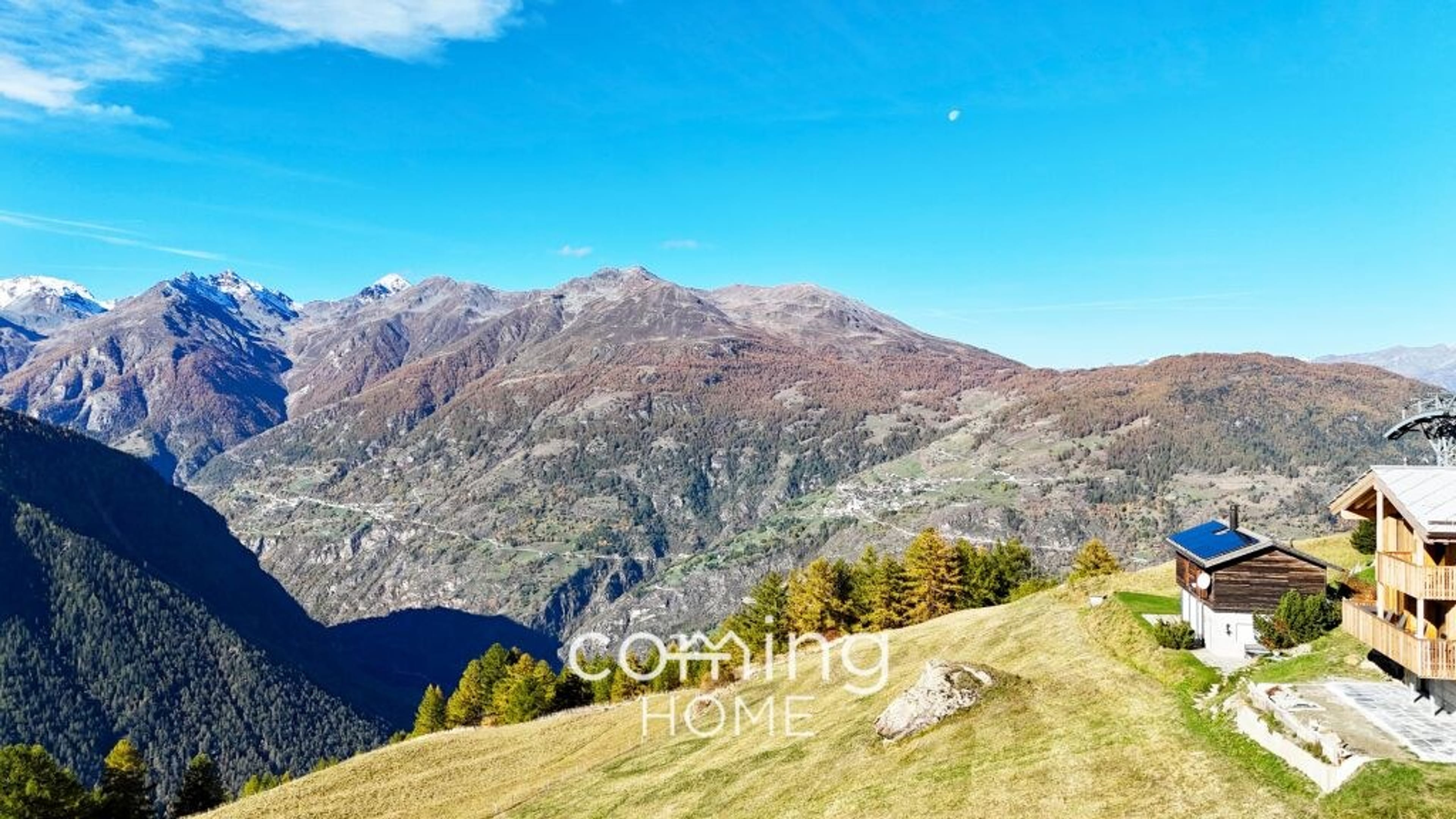 Vollerschlossenes Baugrundstück in Gspon — 272 m², Wohnzone W1, Luftseilbahn ganzjährig - 9