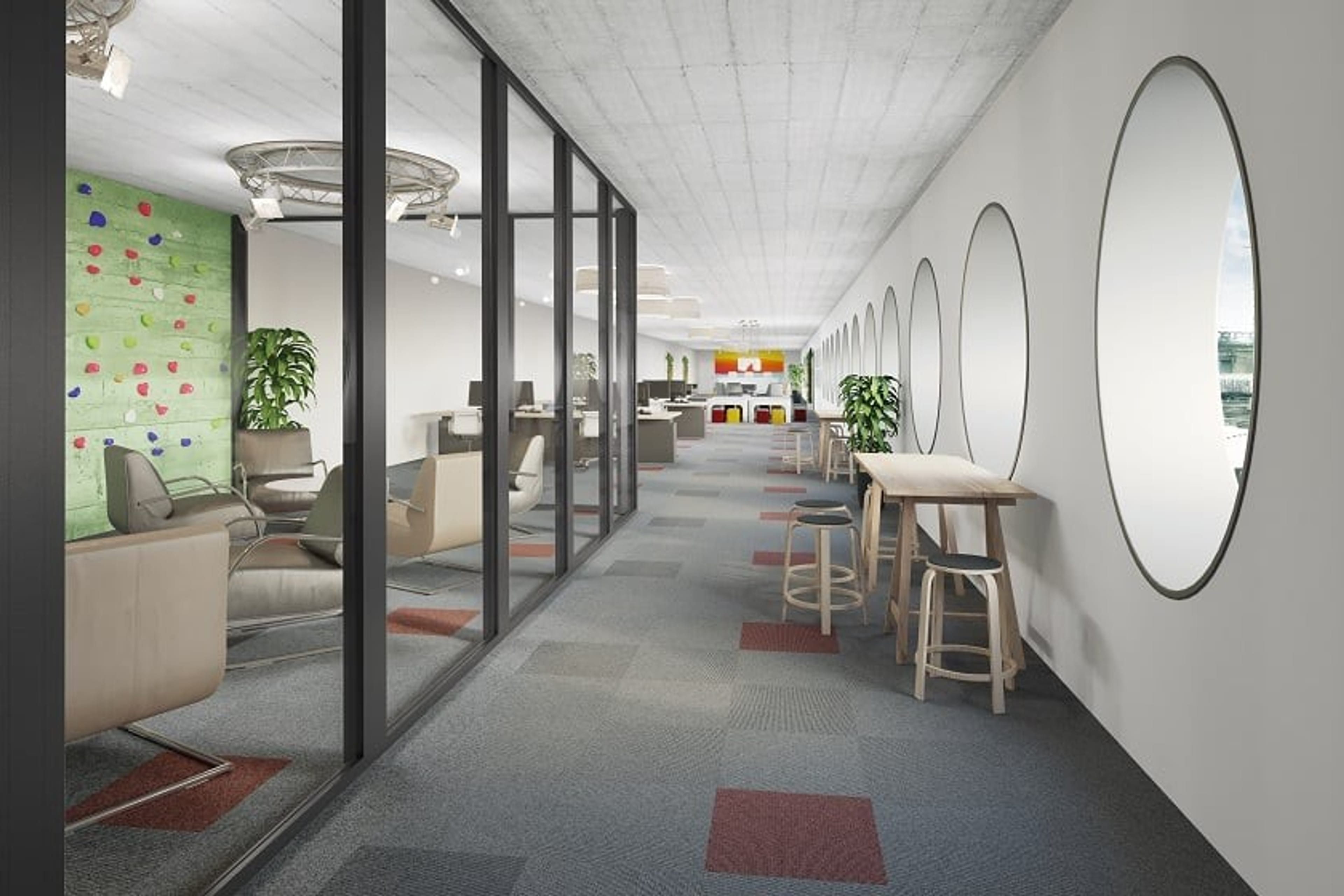507 m² Büro im Vollausbau, 6. OG Swiss Life Arena, teilbar ab ca. 200 m² - 6