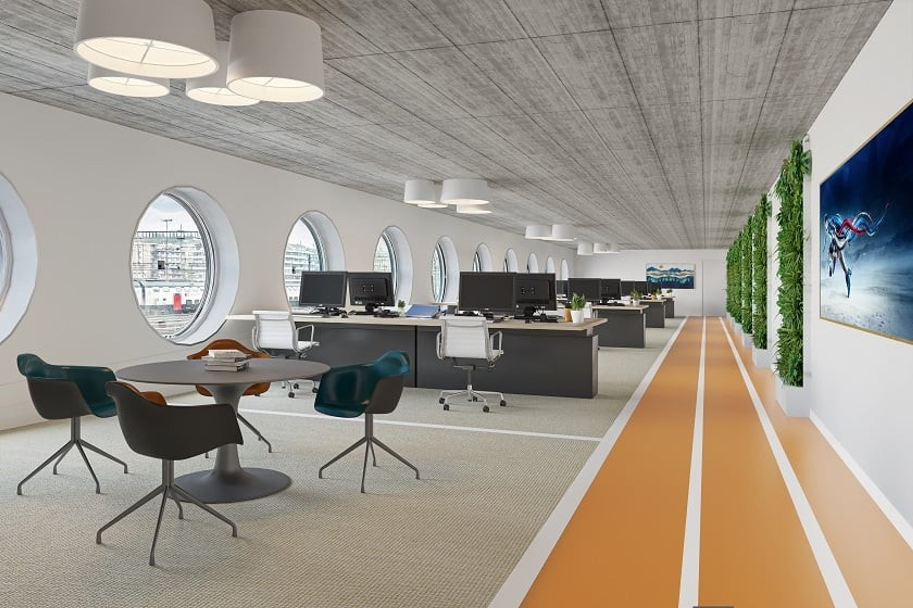 Ca. 250 m² Büro im Standard-Vollausbau in der Swiss Life Arena, Zürich Altstetten - 7