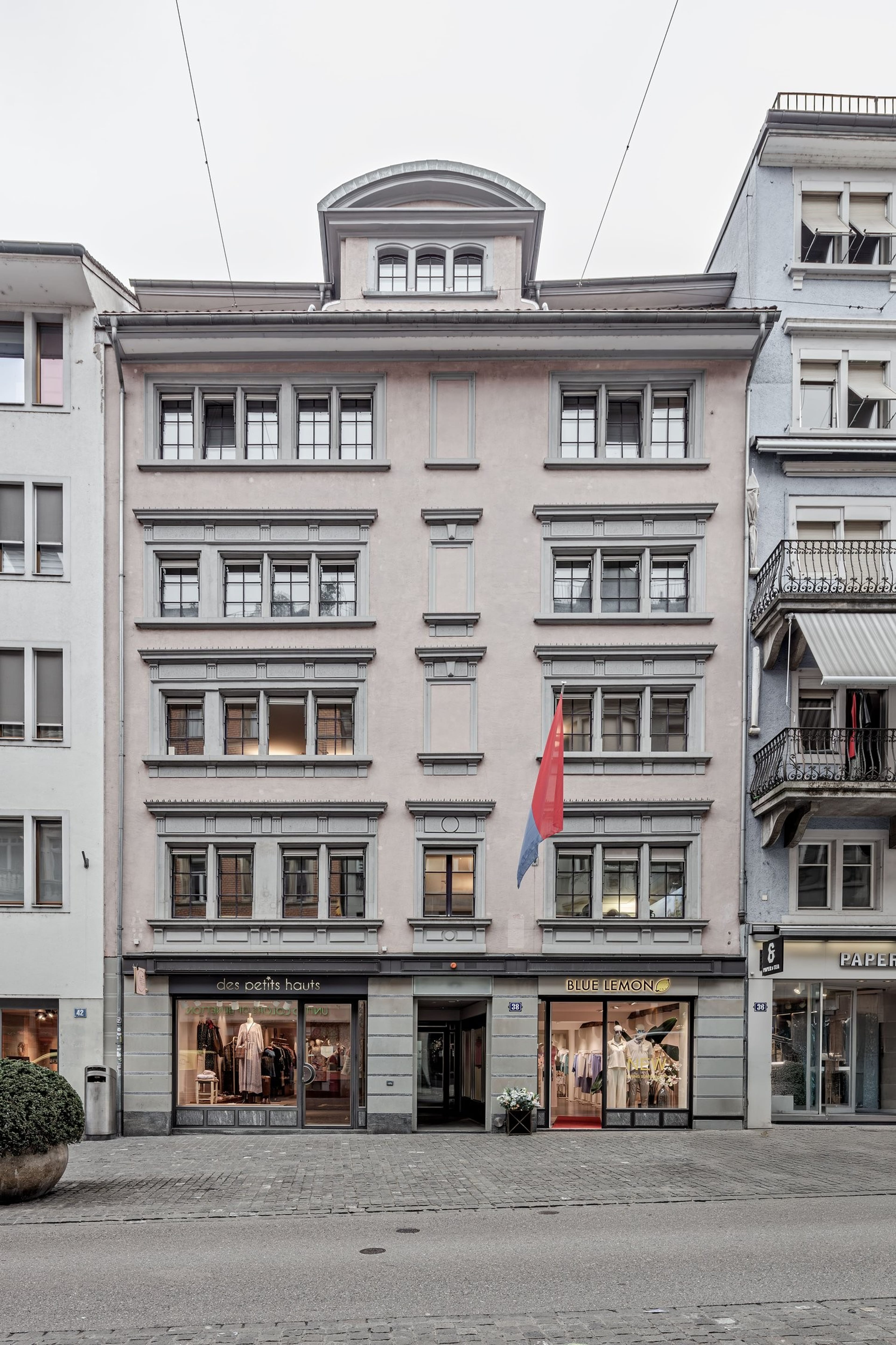 Repräsentatives Büro mit Terrasse - 277 m² im 1. OG an der Fortunagasse, Zürich, mieten