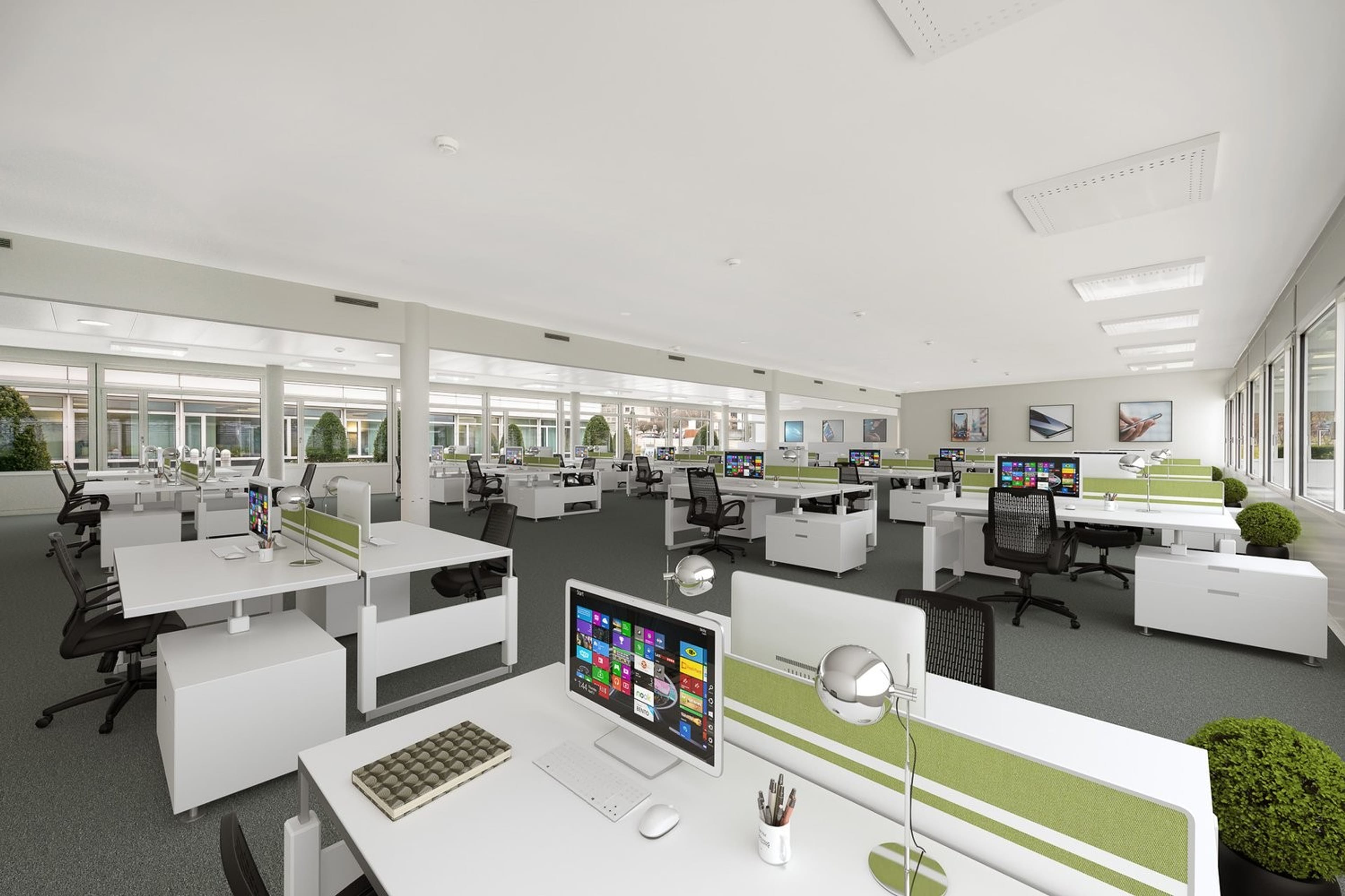 Ausgebaute Bürofläche mit ca. 612 m² in Kloten, per sofort verfügbar - 2