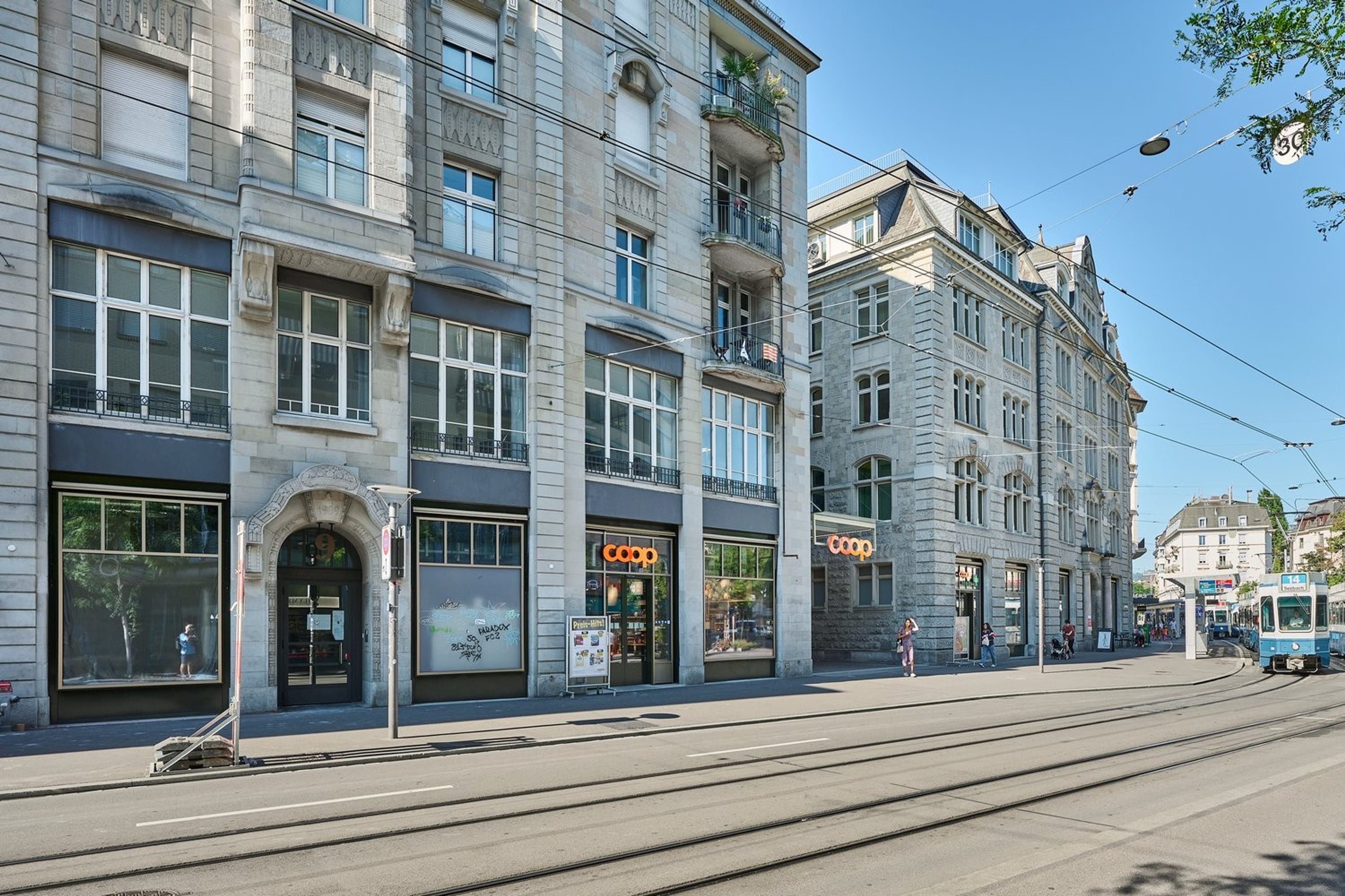 Büro mieten am Stauffacher: ca. 566 m², kernsaniert, unterteilbar