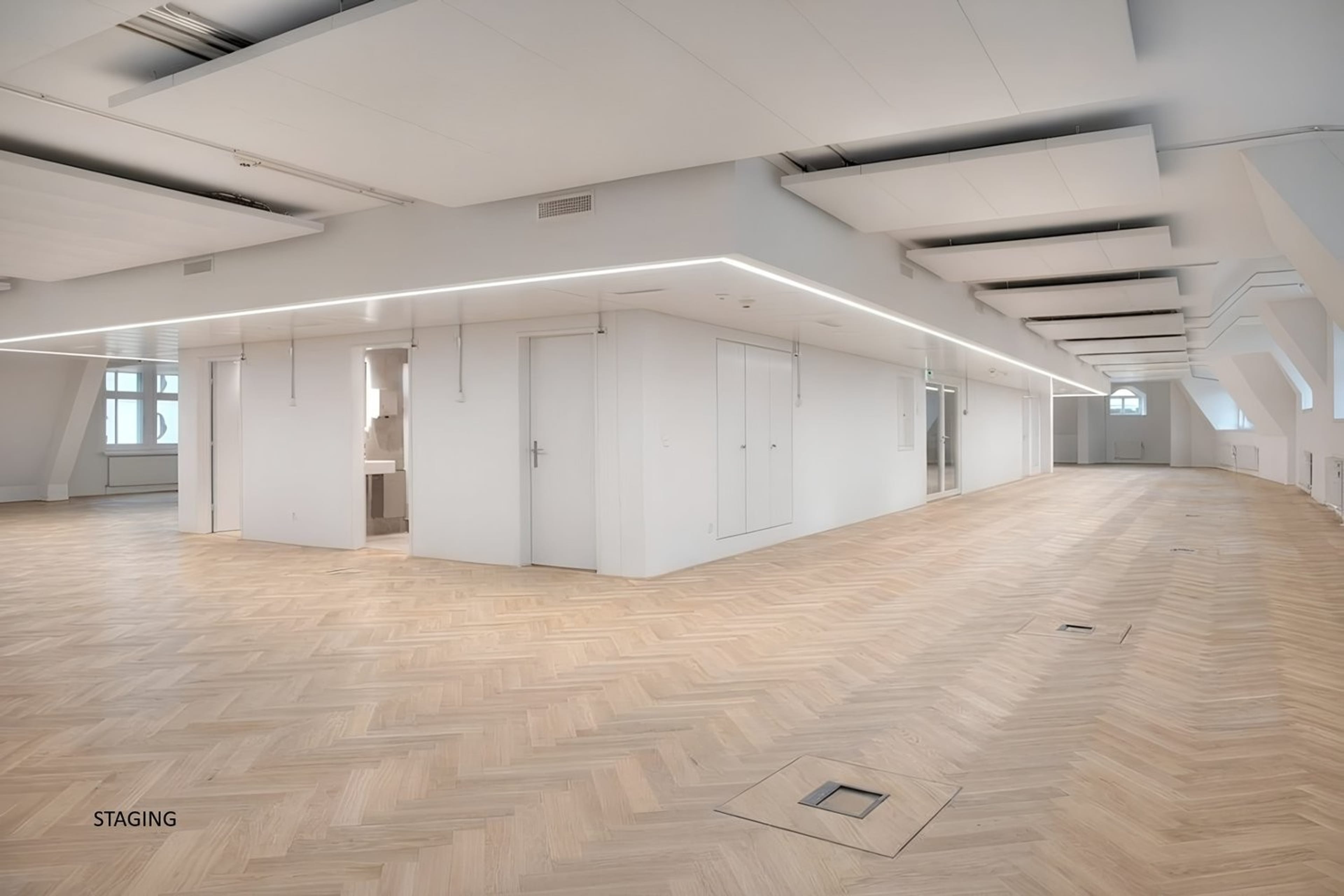 Büro mieten am Stauffacher: ca. 566 m², kernsaniert, unterteilbar - 2