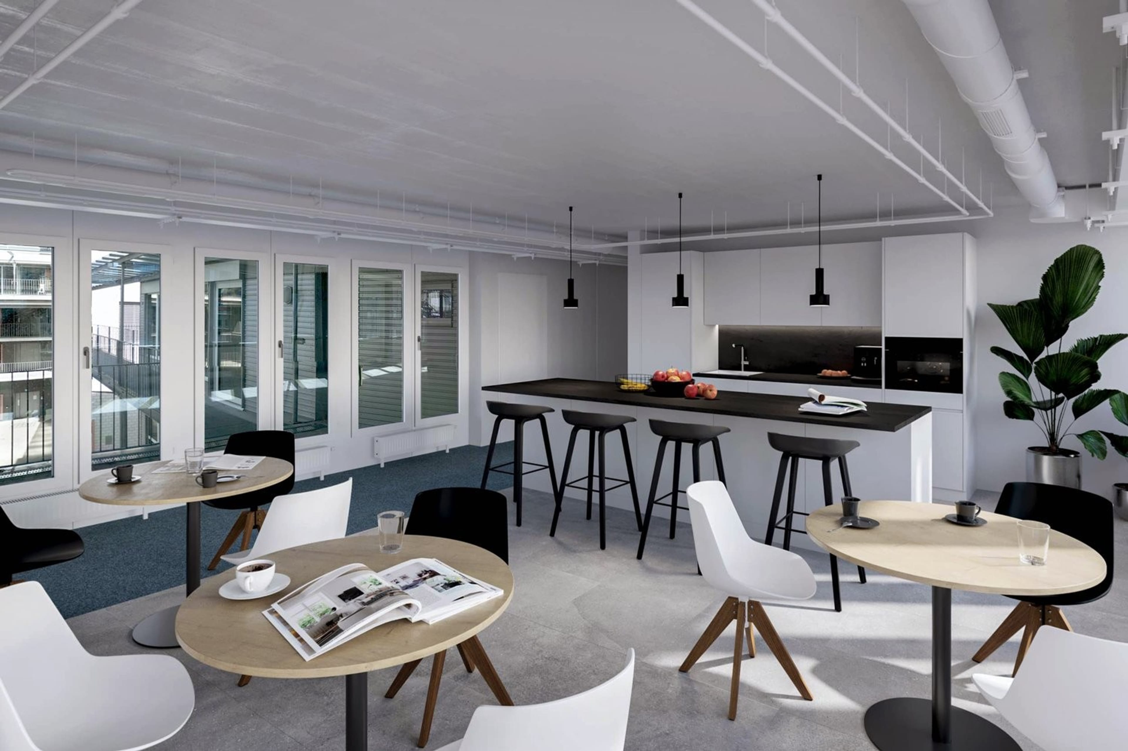Neu ausgebautes Büro mit 235 m² an der Limmat, Tram vor der Tür - 4