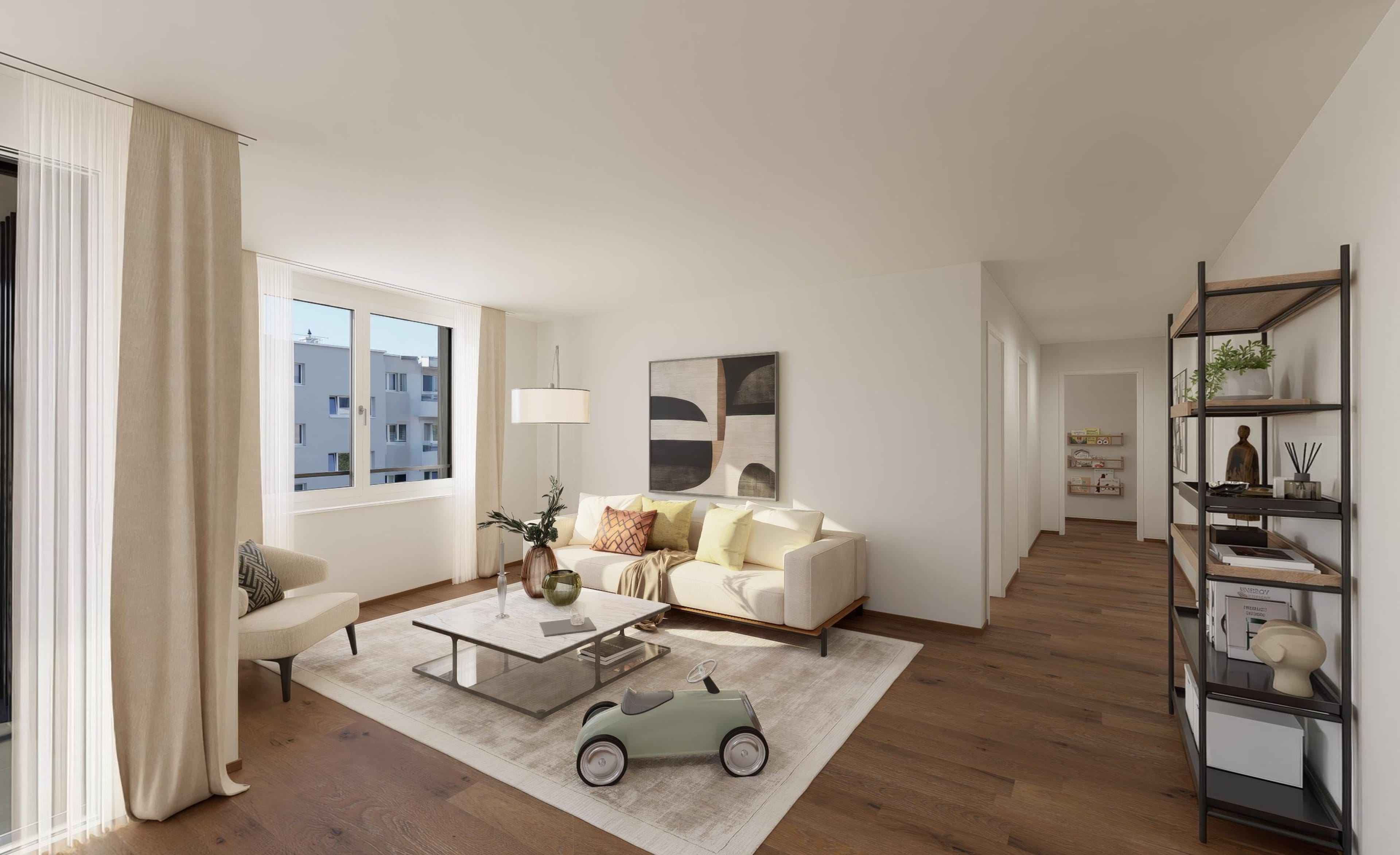 Heute kaufen, in einem Jahr bereits beziehen: Die letzte verfügbare 4.5-Zimmer-Neubauwohnung im BLICKFANG Steinhausen - 7