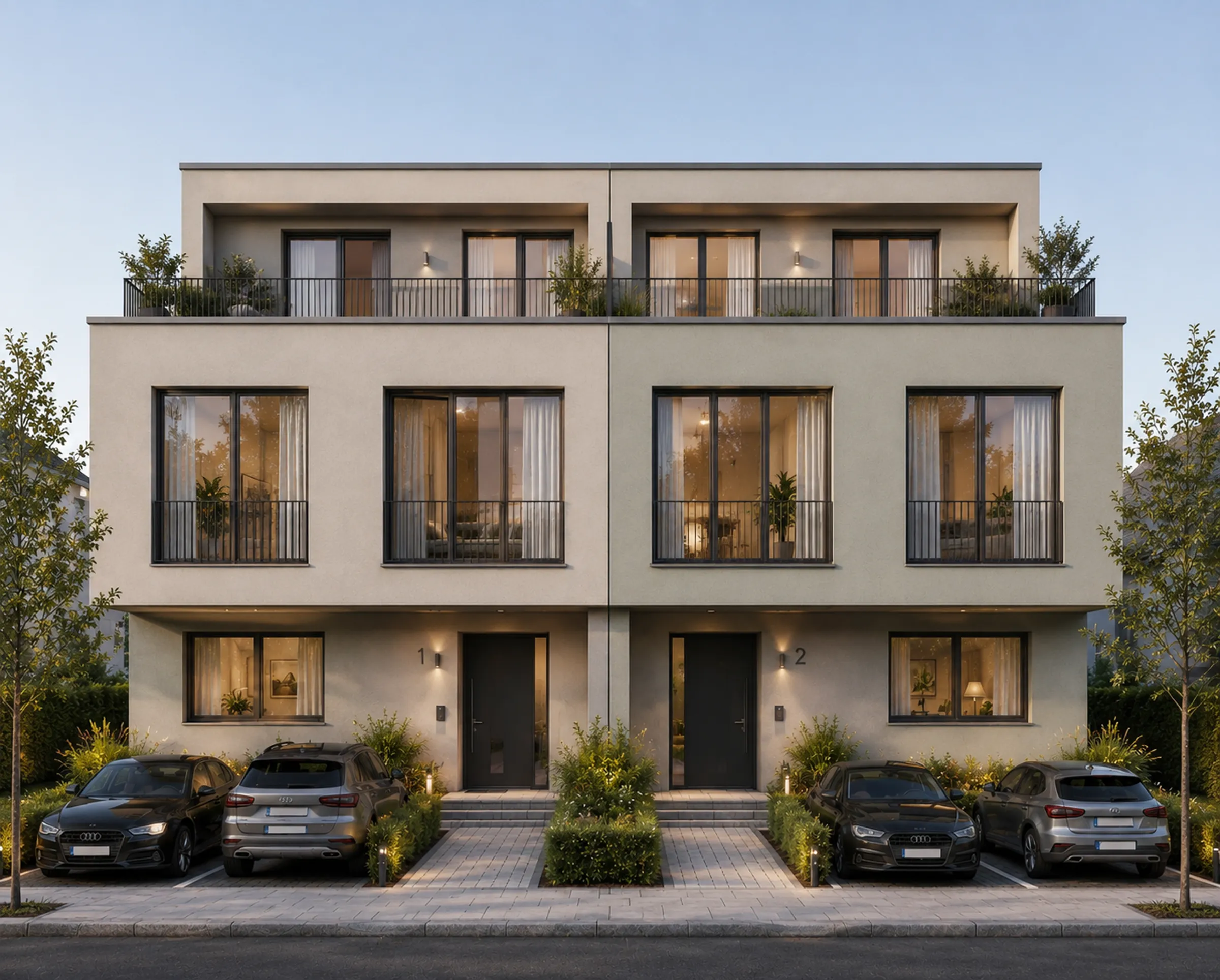 Neues 5.5-Zimmer-Doppeleinfamilienhaus in Reinach kaufen