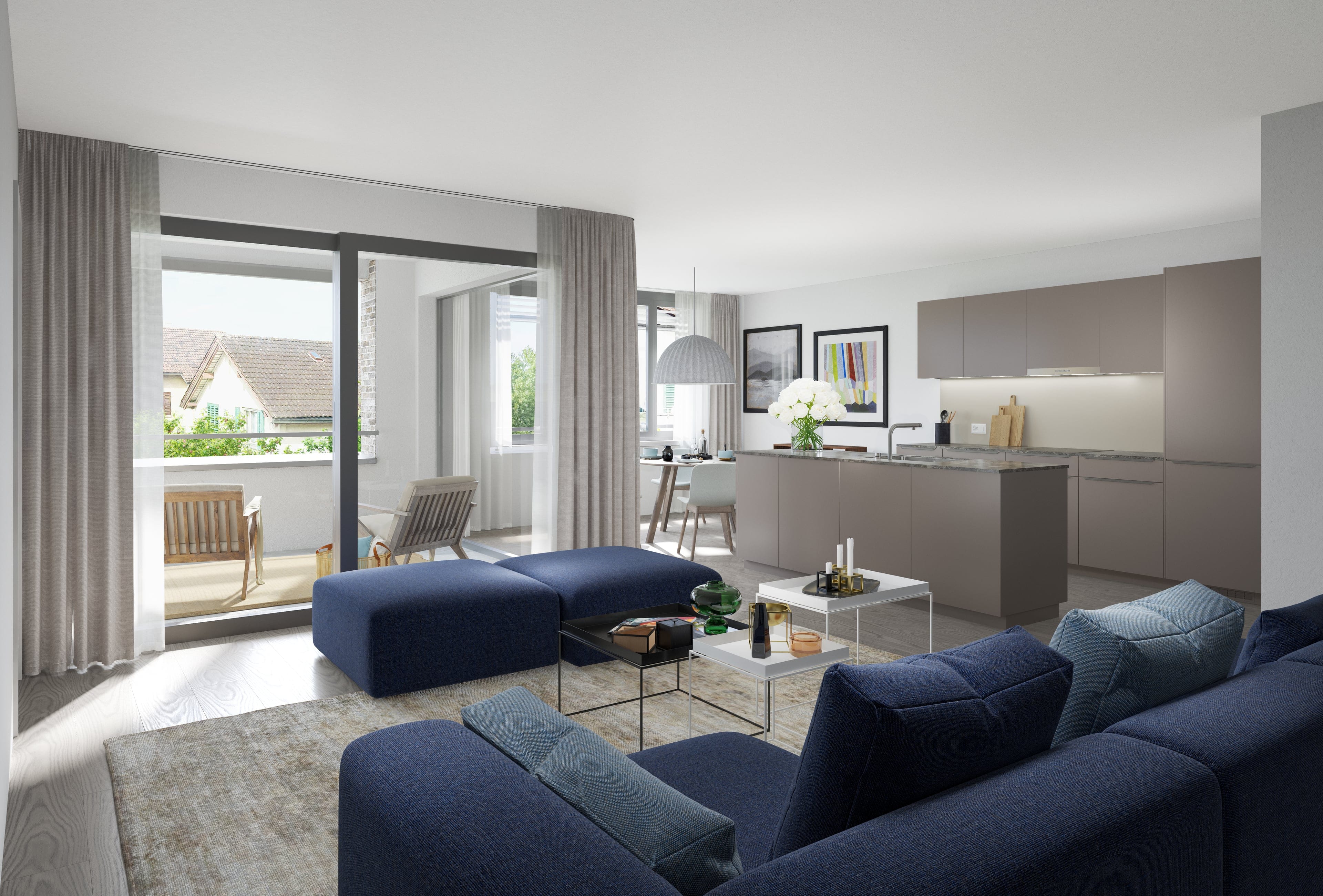 Ankommen. Aufatmen. Zuhause sein. – Stilvolle 3.5-Zimmer-Wohnung in Baar - Bild 5