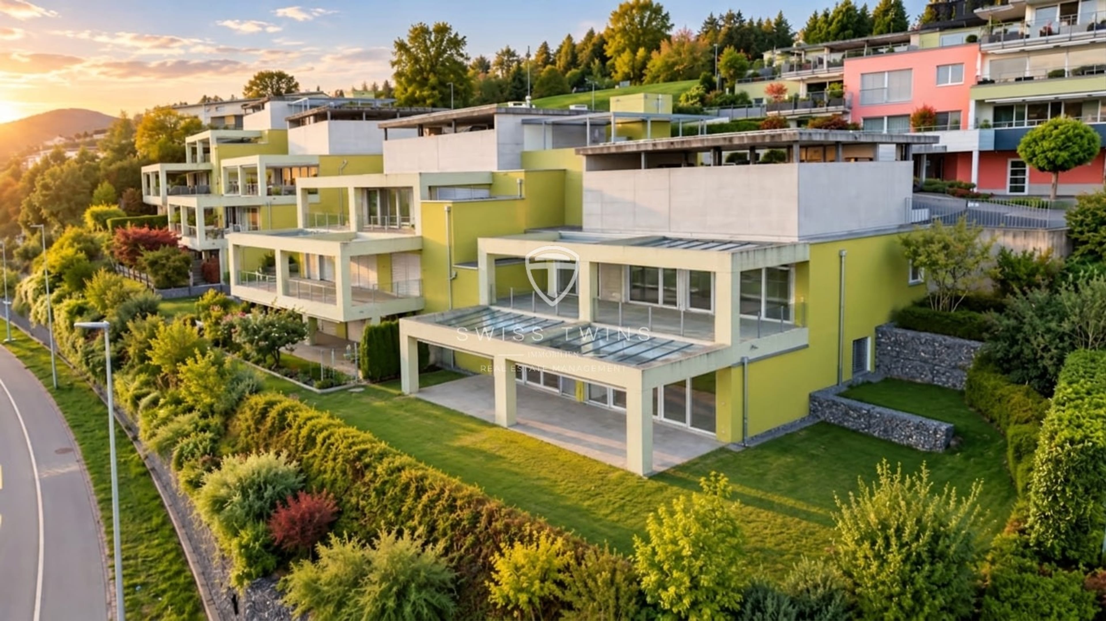La Dolce Vita – Wohnen mit Terrasse, Garten & Weitblick 4.5-Zimmer Wohnung mit grosser Terrasse& Garten in Laupen 