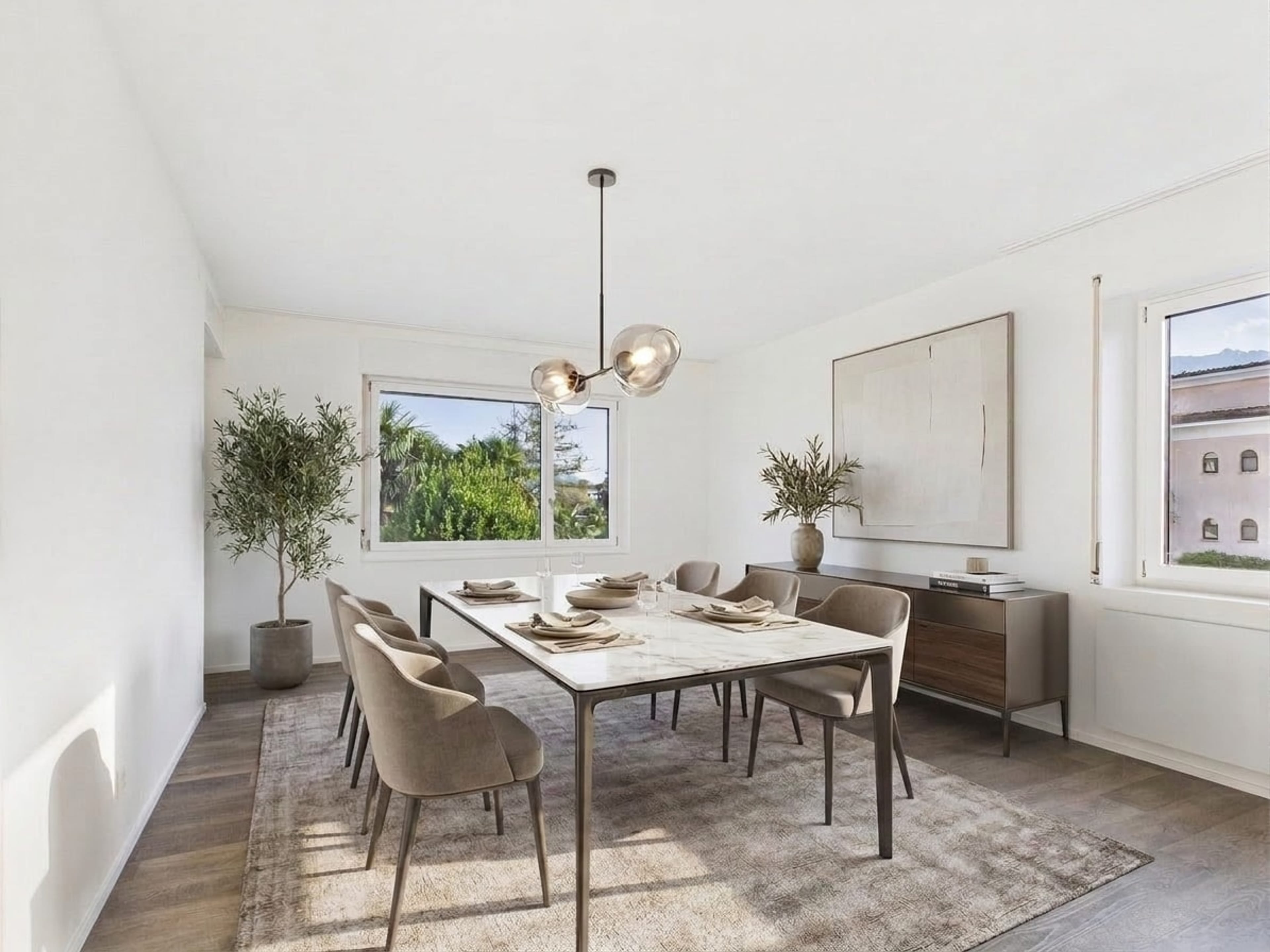 Sanierte 4.5-Zimmer-Wohnung mit Balkon und Cheminée in Ascona - Bild 2