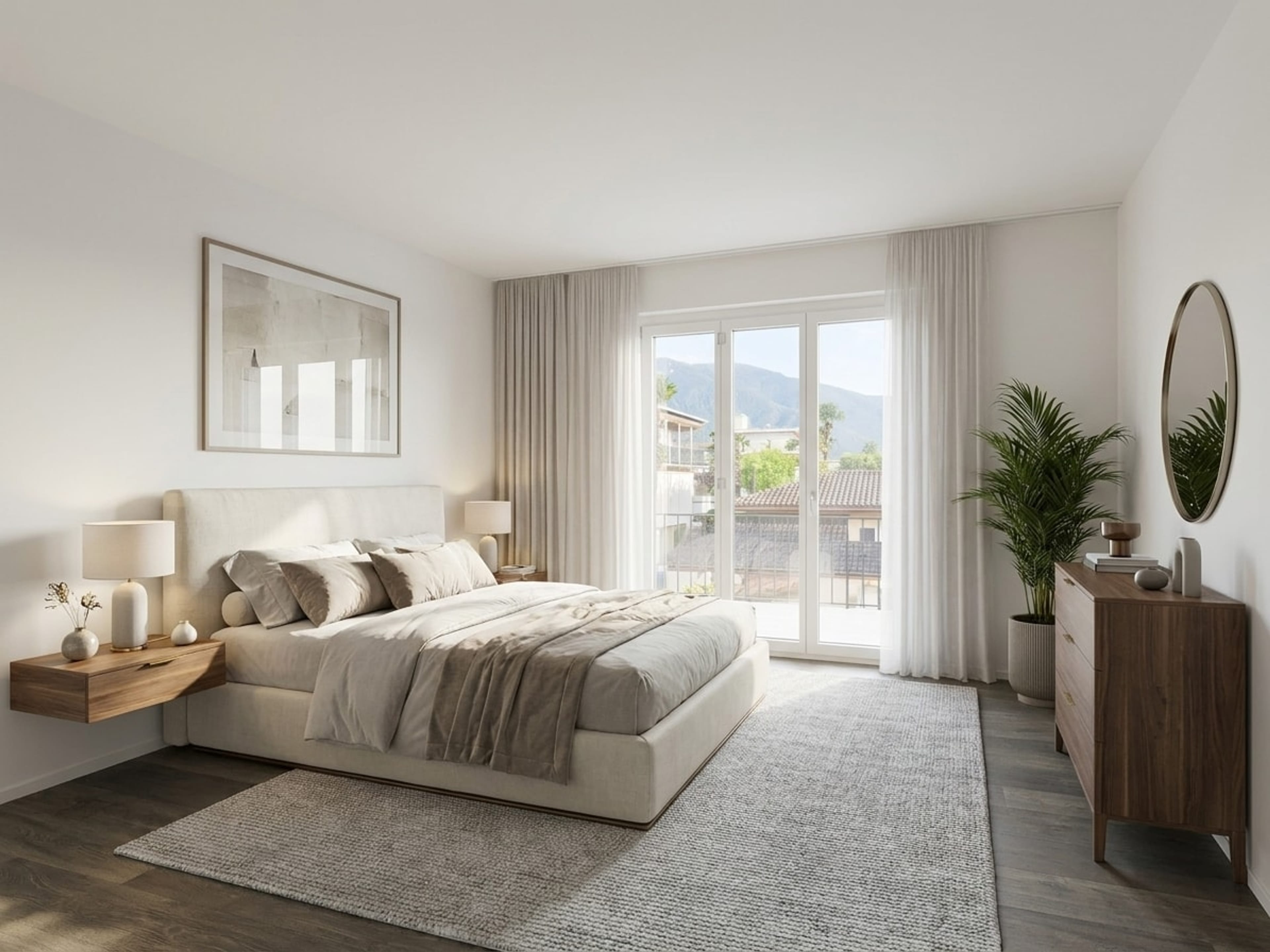 Sanierte 4.5-Zimmer-Wohnung mit Balkon und Cheminée in Ascona - Bild 1