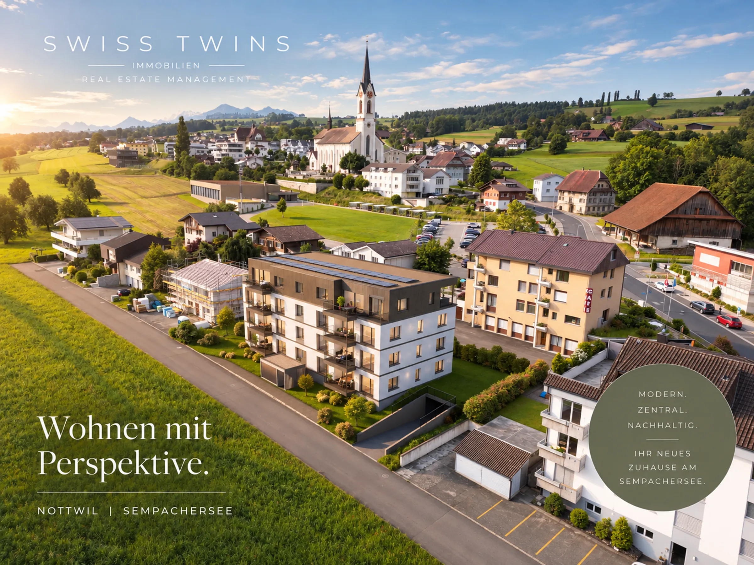 5-Zimmer Neubauwohnung mit Seesicht in Nottwil kaufen