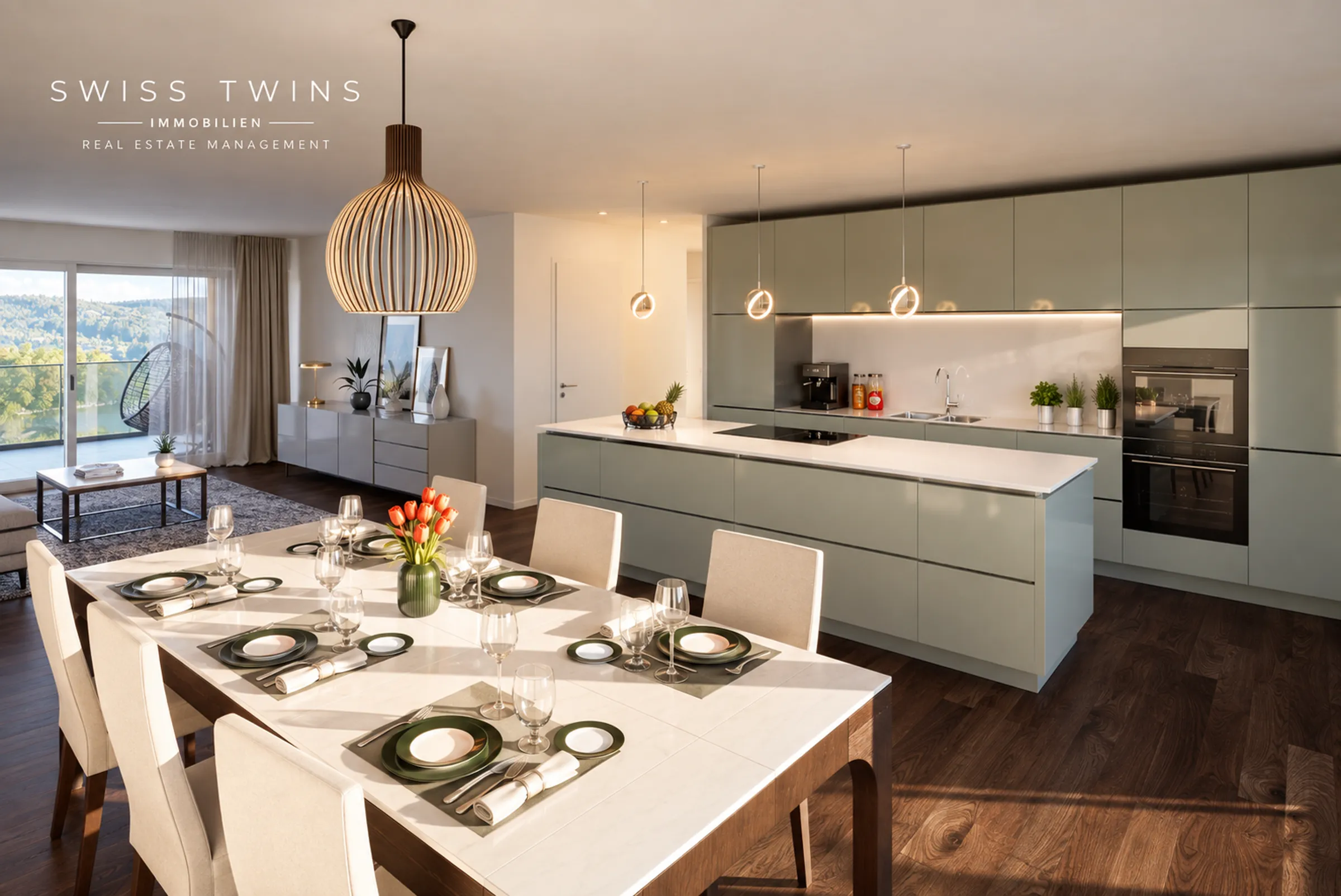 Nottwil – Grosszügige 5-Zimmer-Eigentumswohnung mit Seeblick - 2