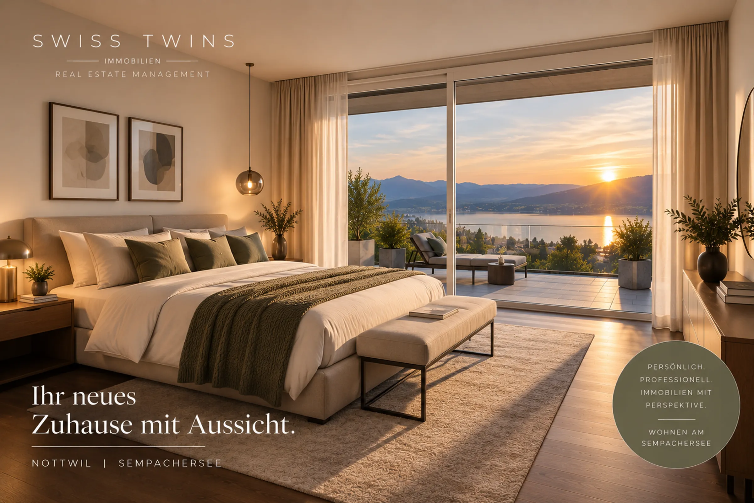 5-Zimmer Neubauwohnung mit Seesicht in Nottwil kaufen - 5