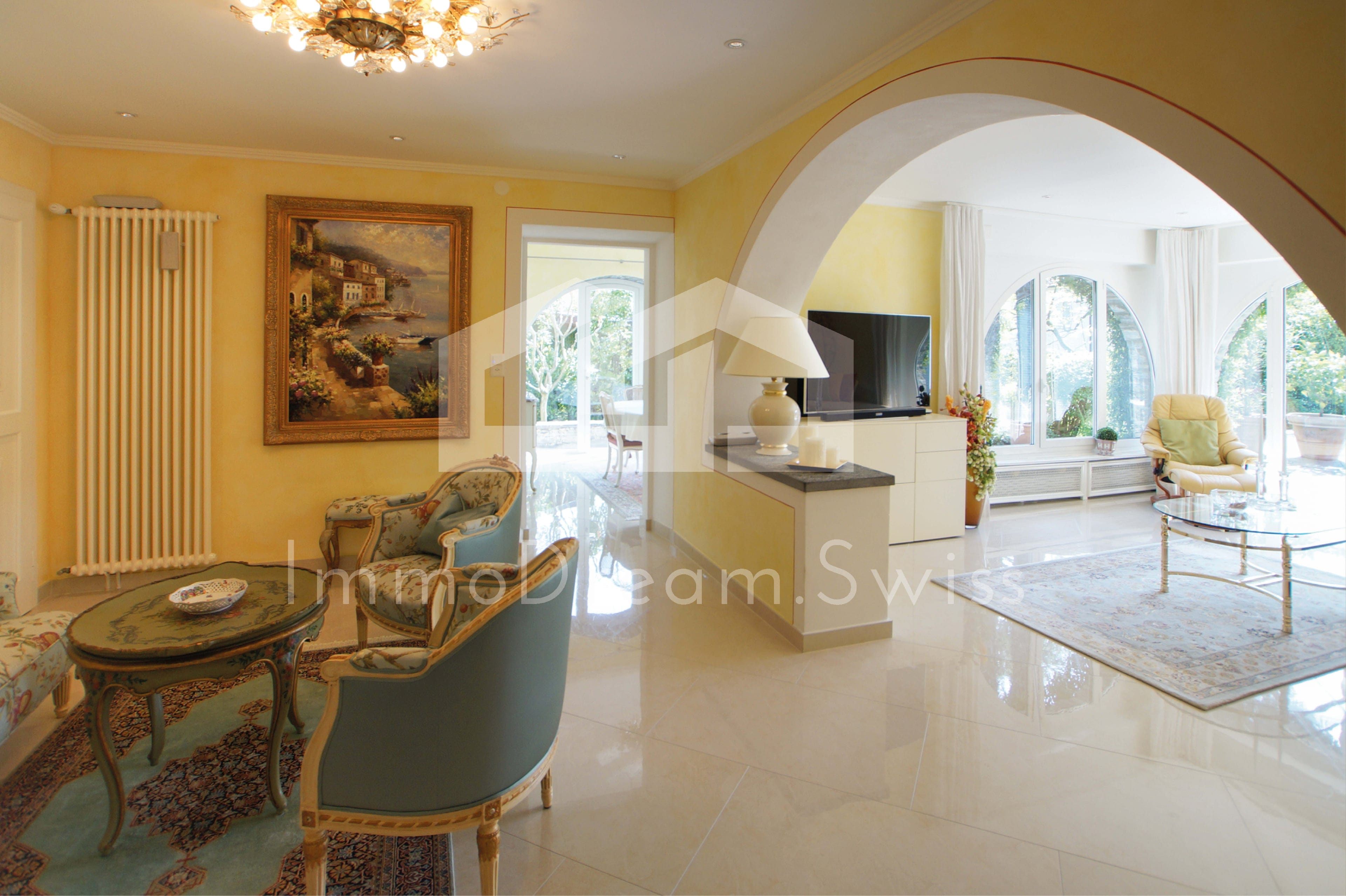 Ascona: 6.5 Zi. Villa mit Pool, Gartenanlage und 2.Wohnsitz - Bild 4