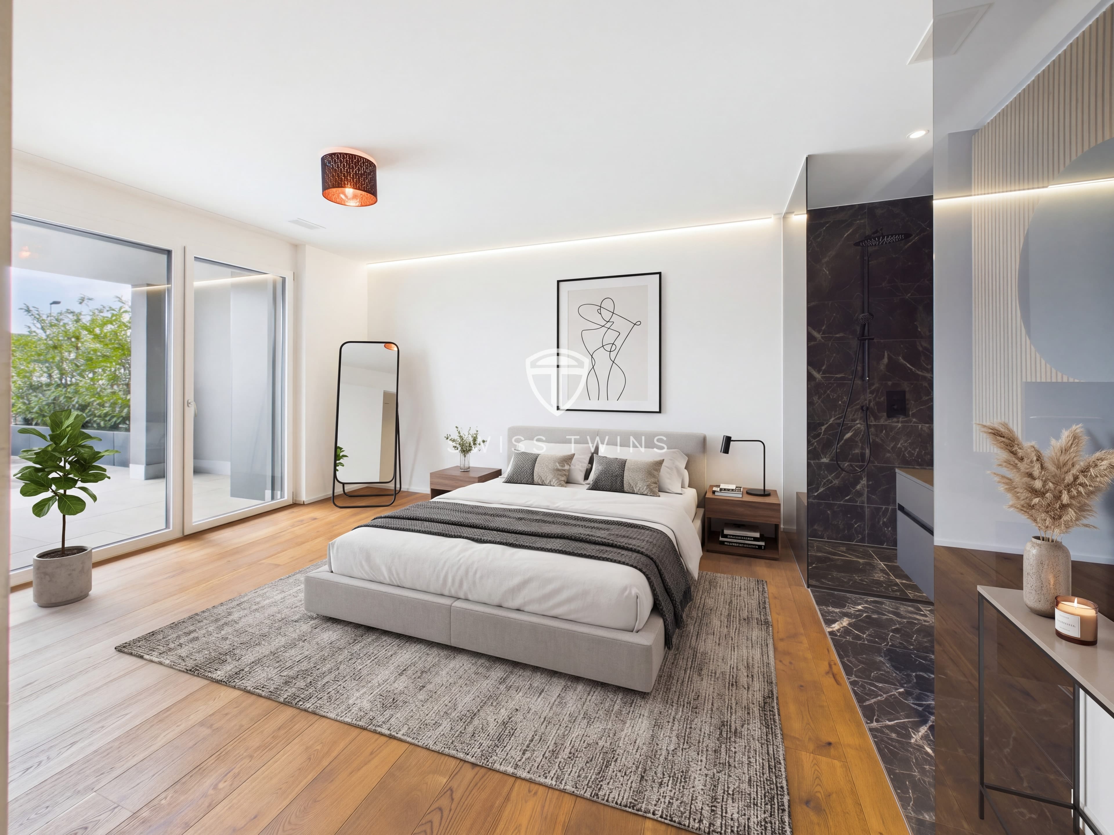 3-Zimmer-Terrassenwohnung mit 132 m² Terrasse in Emmen - 8