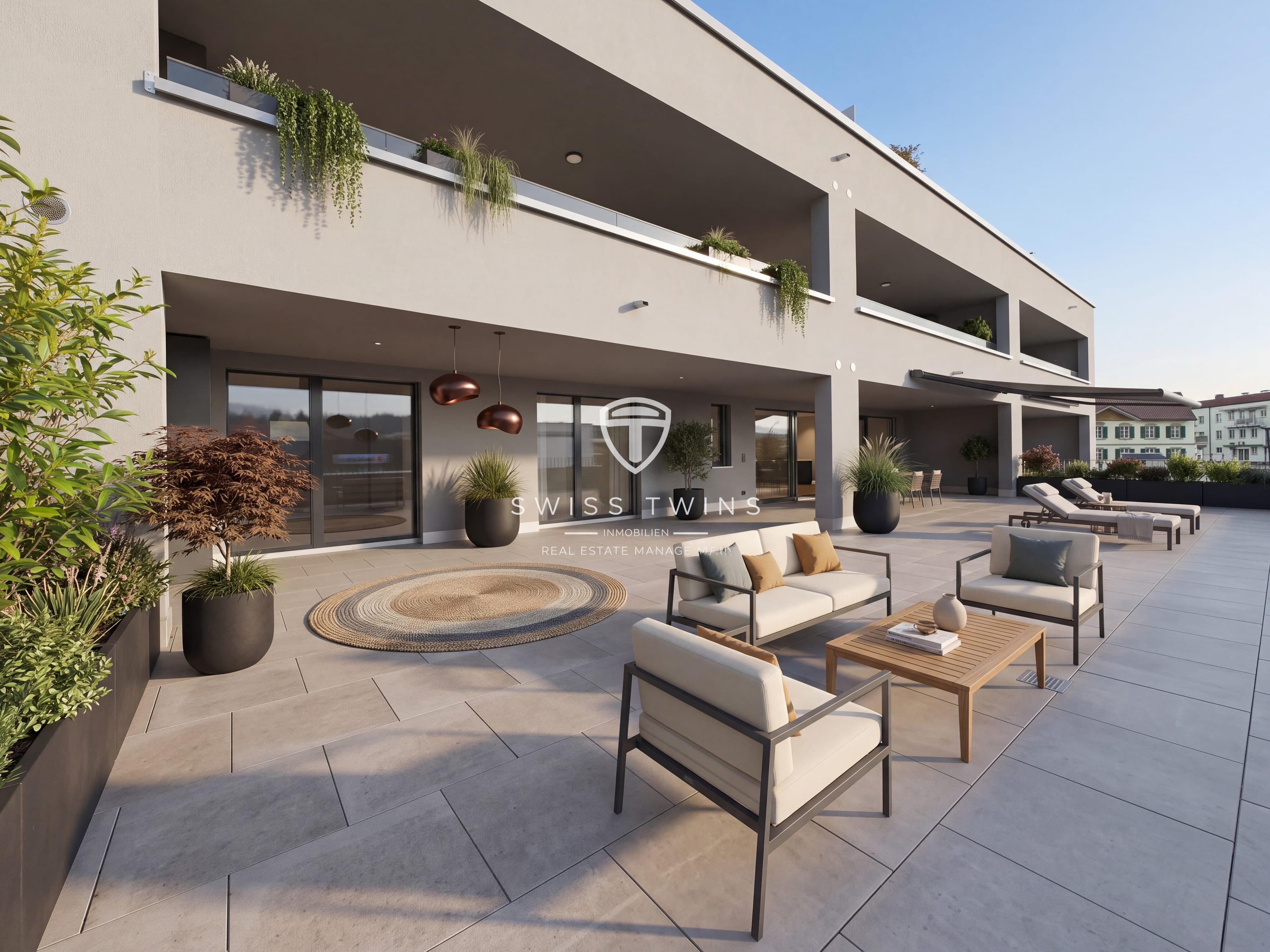 3-Zimmer-Terrassenwohnung mit 132 m² Terrasse in Emmen - 10