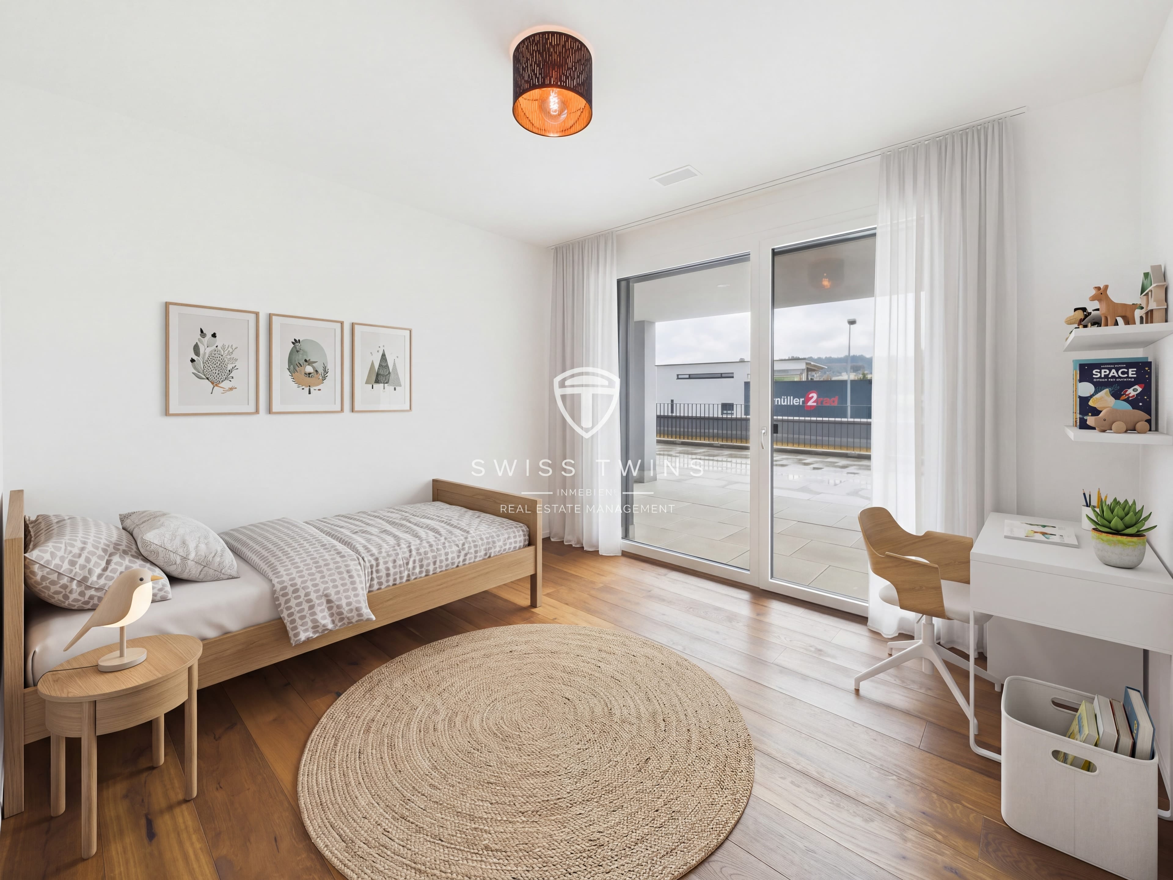 3-Zimmer-Terrassenwohnung mit 132 m² Terrasse in Emmen - 5
