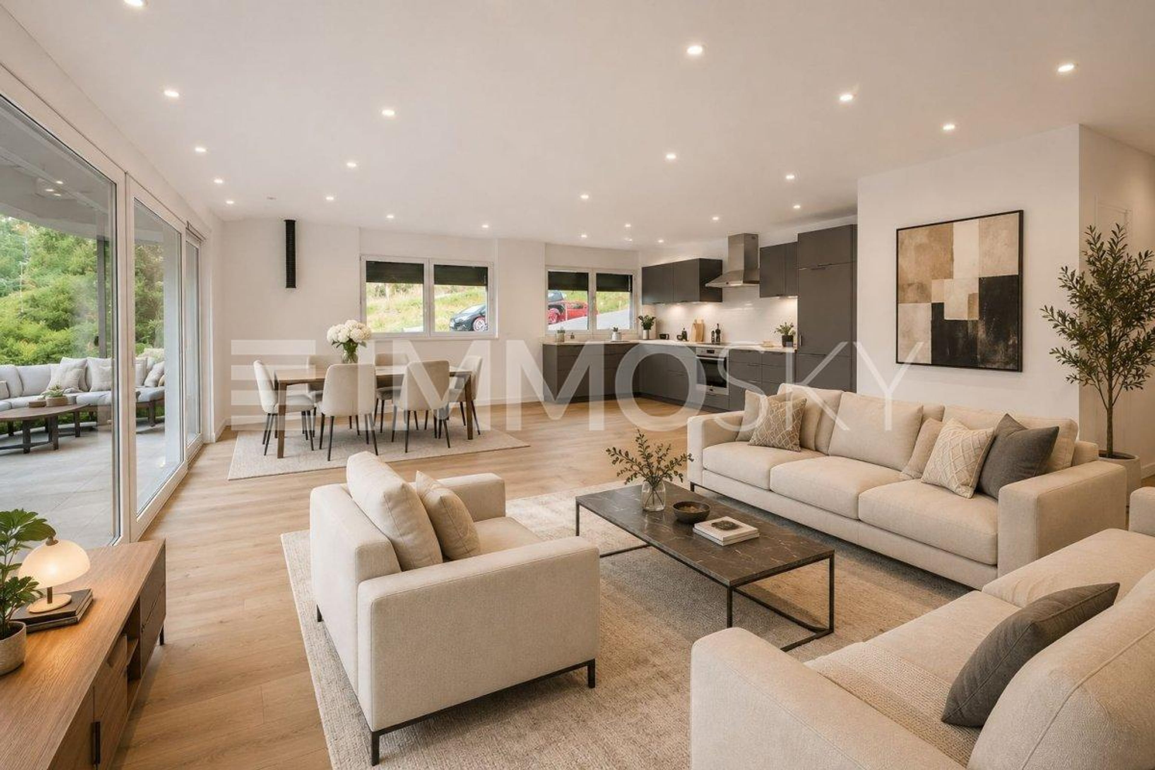 Chailly : Projet neuf : appartement 3.5 en rez-de-jardin - 1