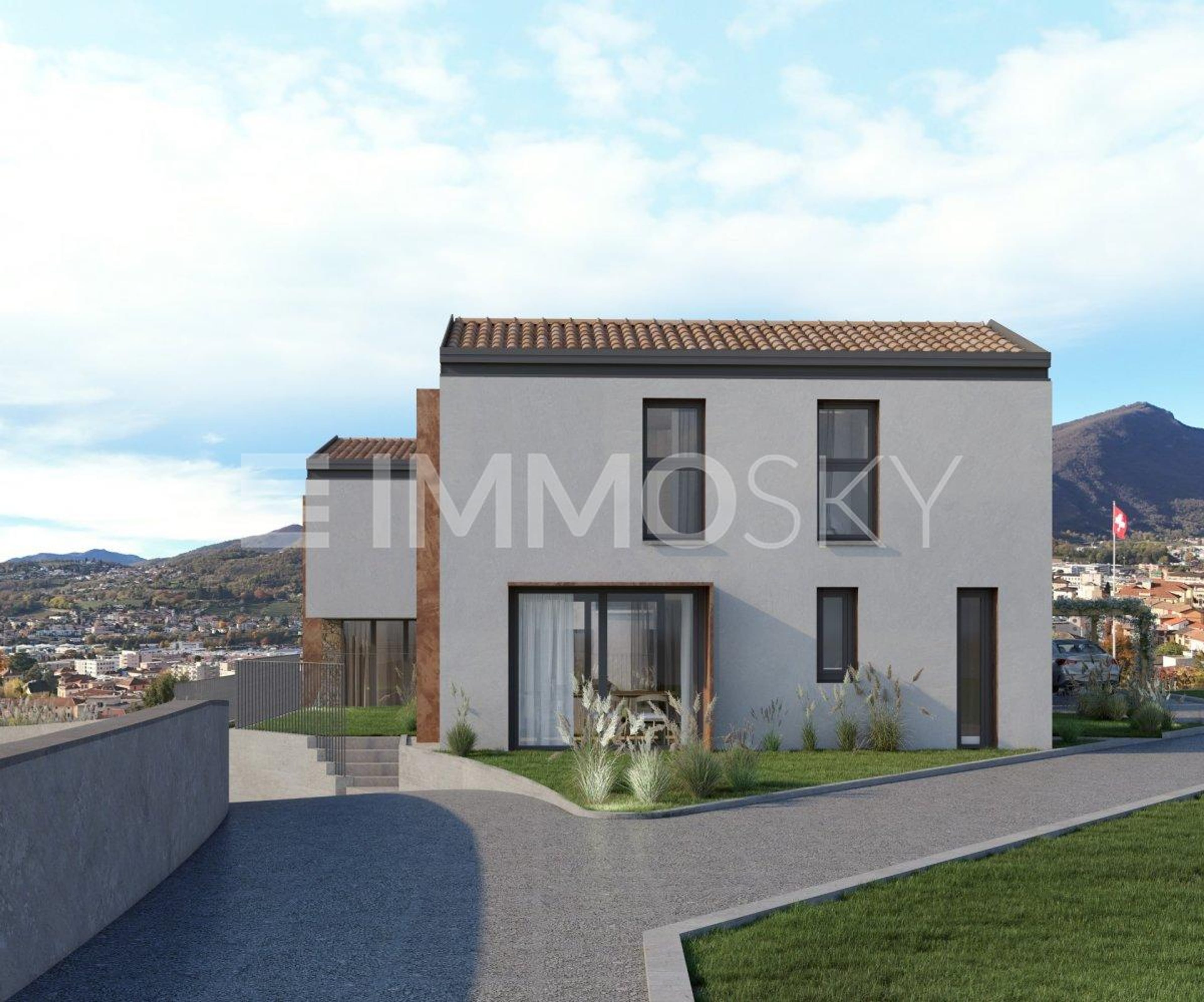Eleganza e quiete nel cuore di Mendrisio di nuova costruzione - Bild 3