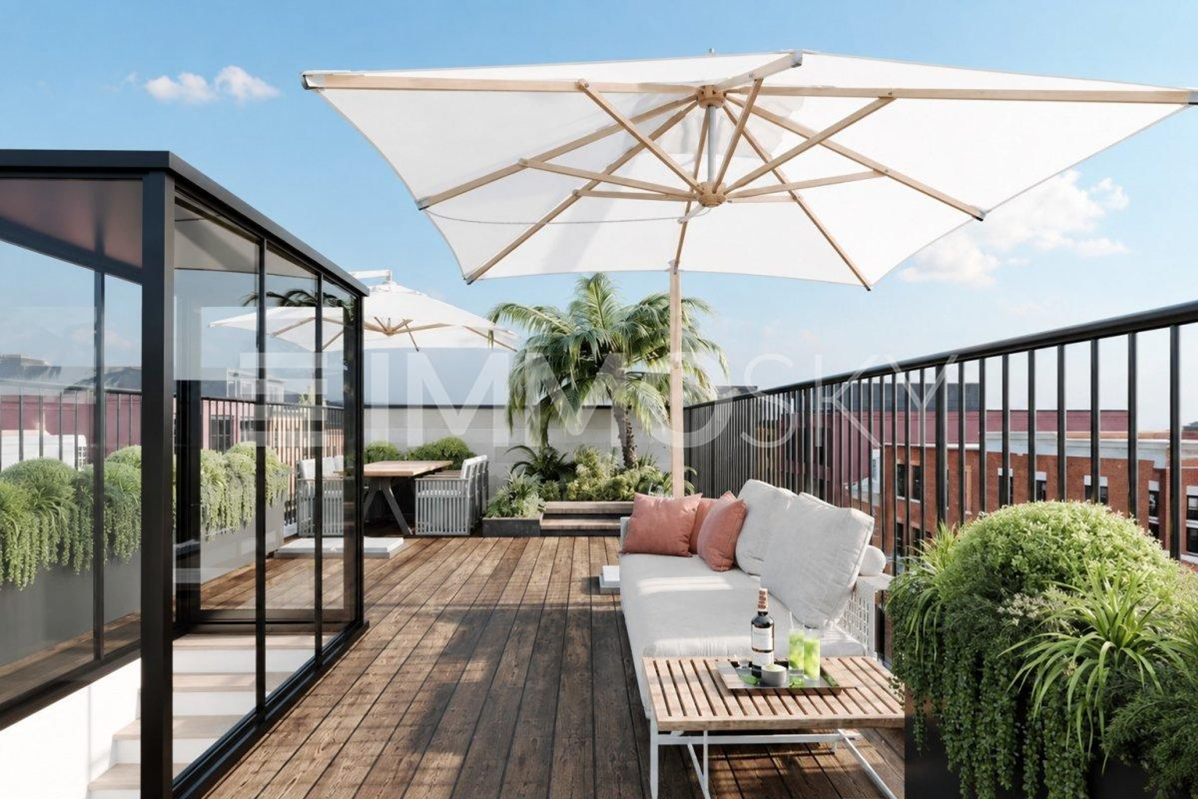Privates Freiluftparadies über den Dächern - Neubau - 5