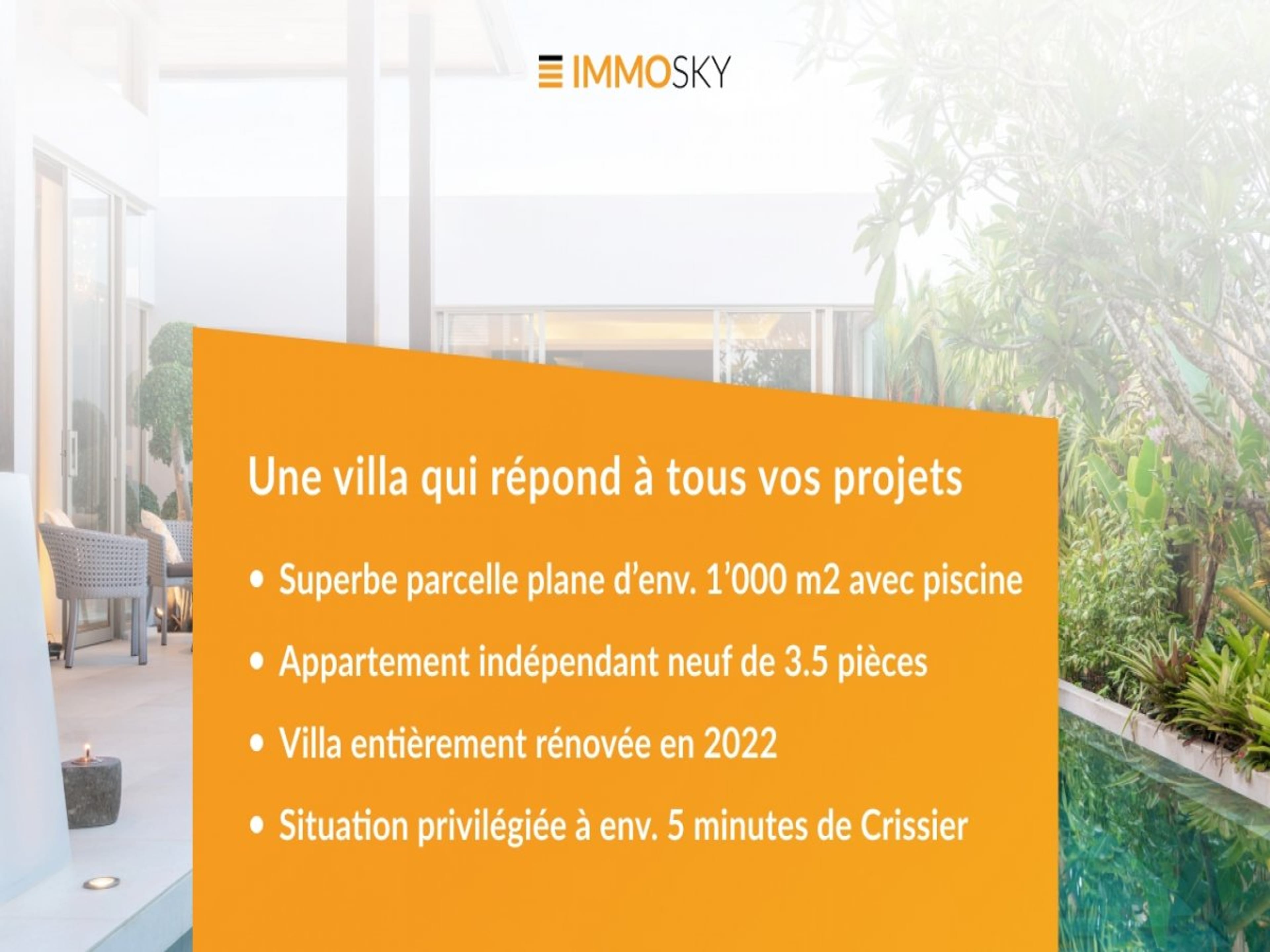 Sullens : Maison individuelle avec piscine et appartement indépendant - Bild 1