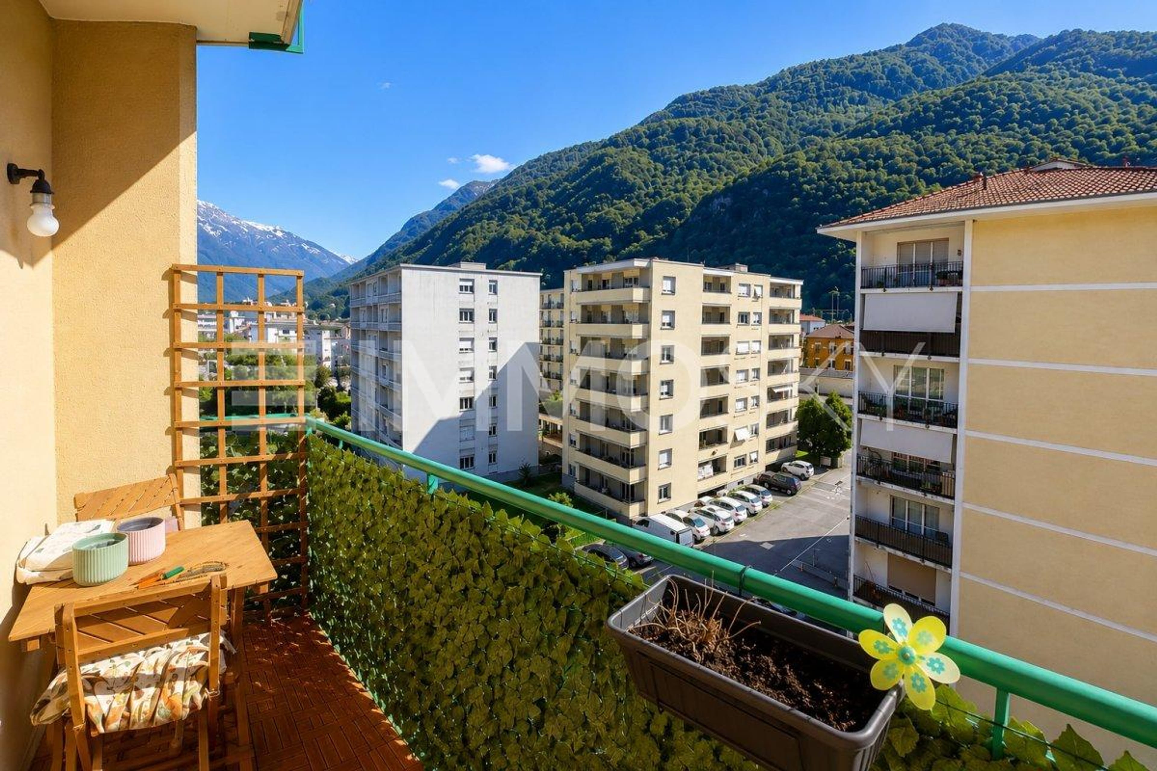 Bellinzona  Appartamento 4.5 locali con balcone panoramico - Bild 5