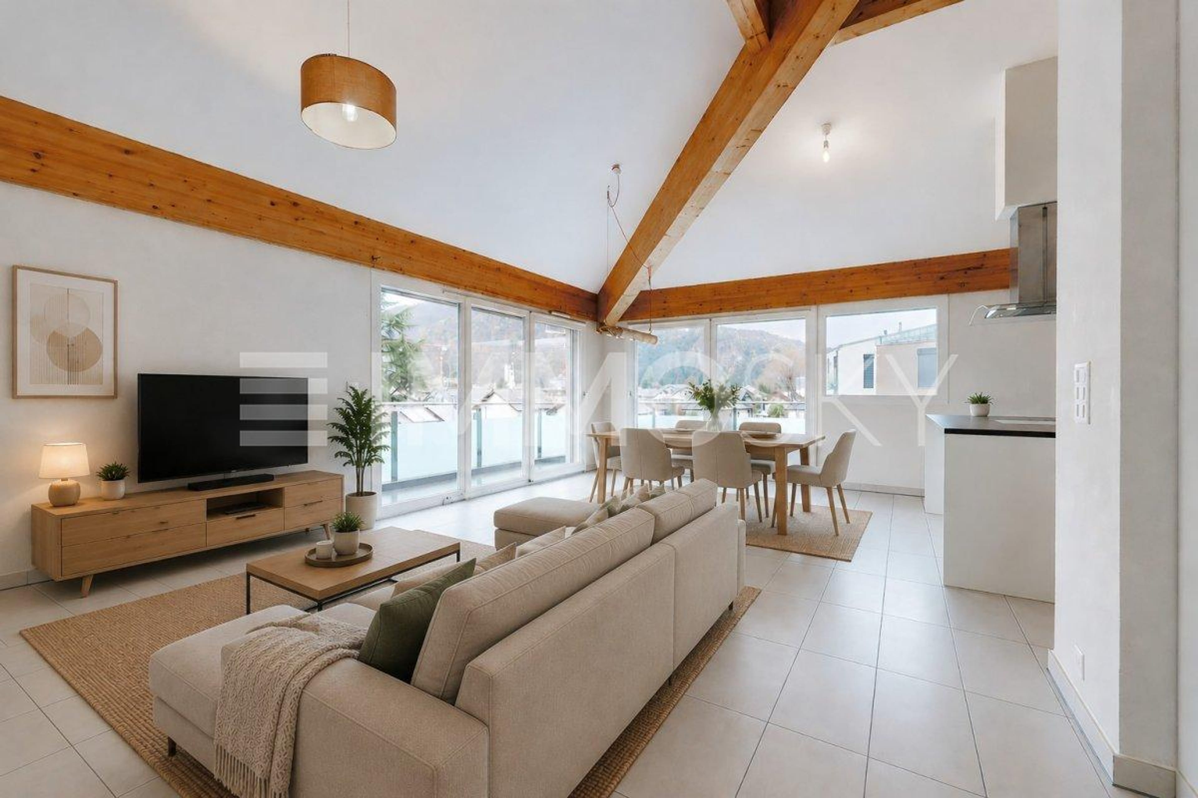 Bel appartement de 4.5 pièces à Aigle - Bild 1