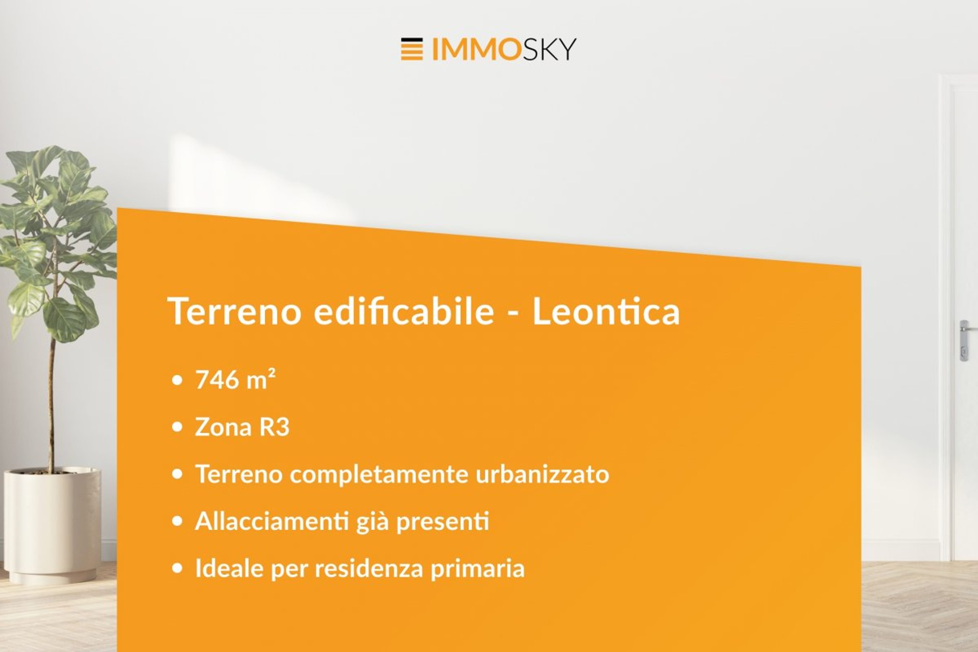Terreno edificabile con vista panoramica  746 m² - Bild 1