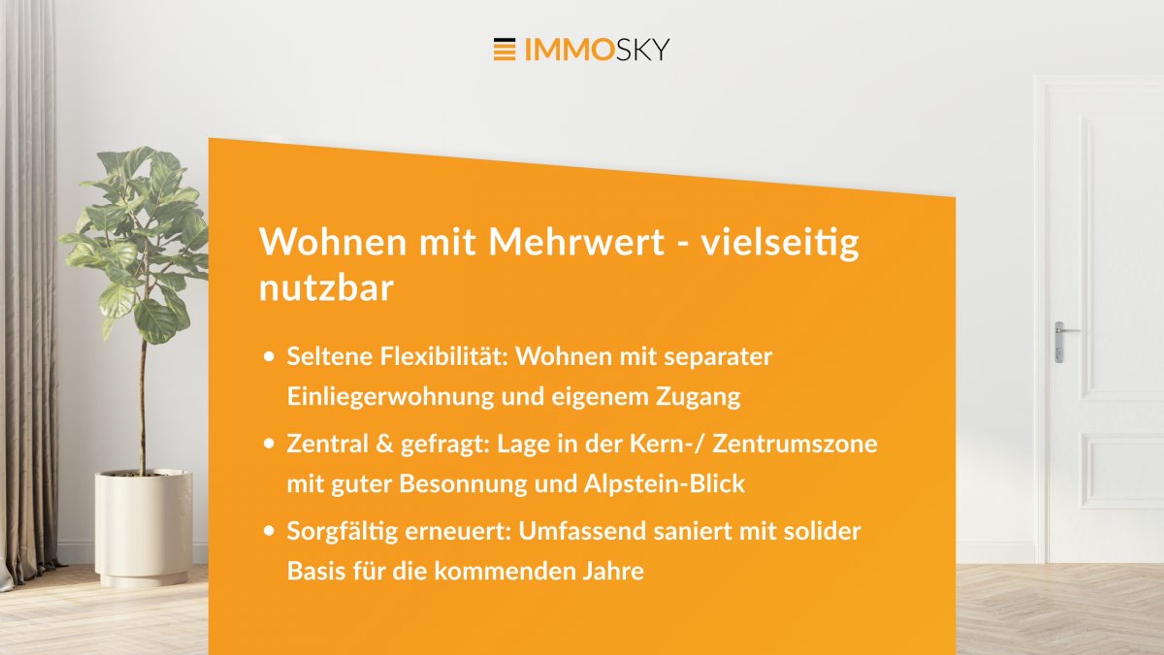 Wohnen mit Mehrwert  vielseitig nutzbar - Bild 1